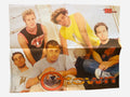 O-Town The M Collection poster - front side featuring all five O-Town members in casual streetwear on white background with orange O-Town logo