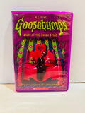 R.L. Stine Goosebumps Night of the Living Dummy DVD in a purple case