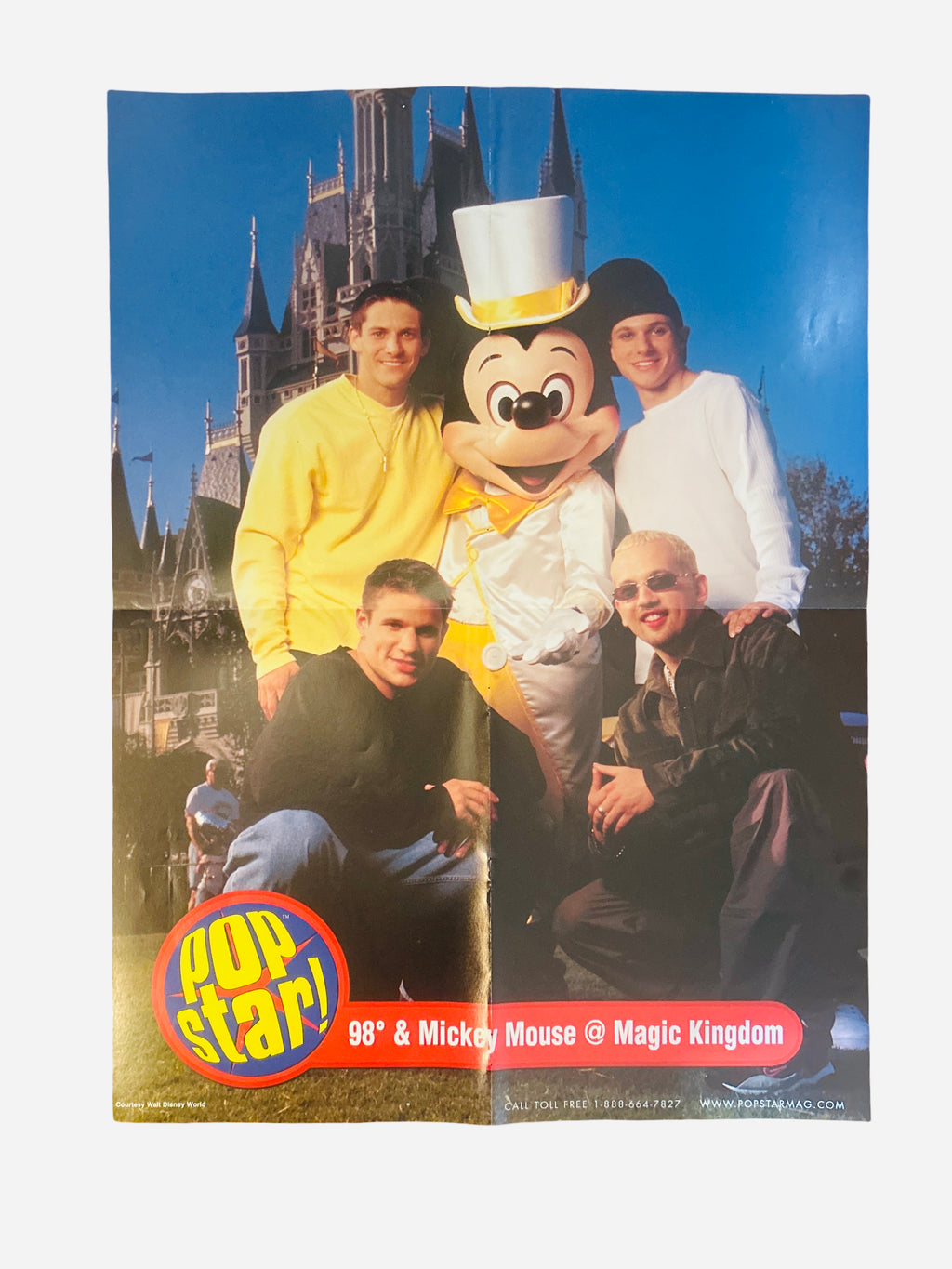 98 Degrees and Mickey Mouse at Magic Kingdom Pop Star! poster