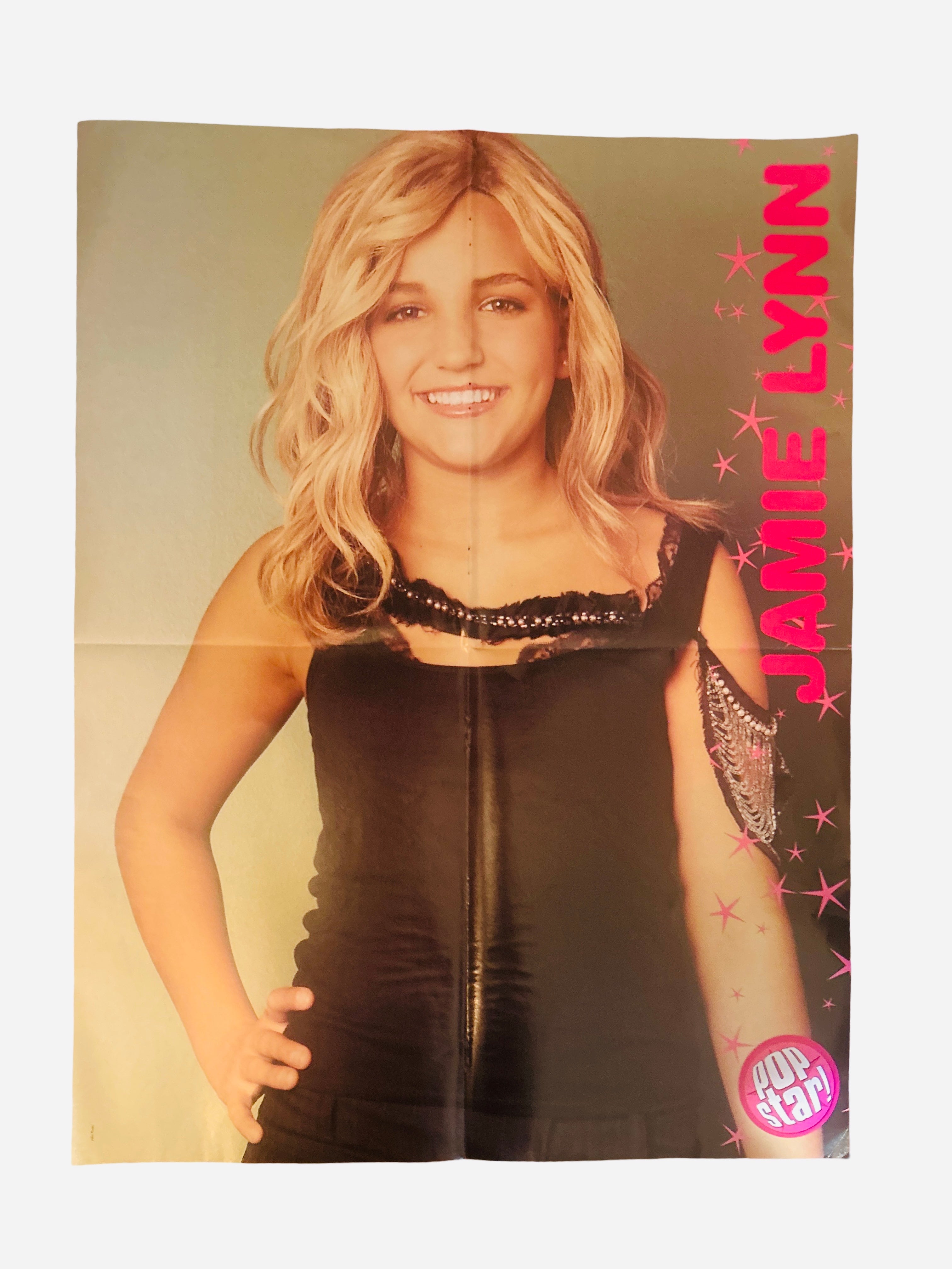 Jamie Lynn Spears Pop Star! magazine poster 16x20.5