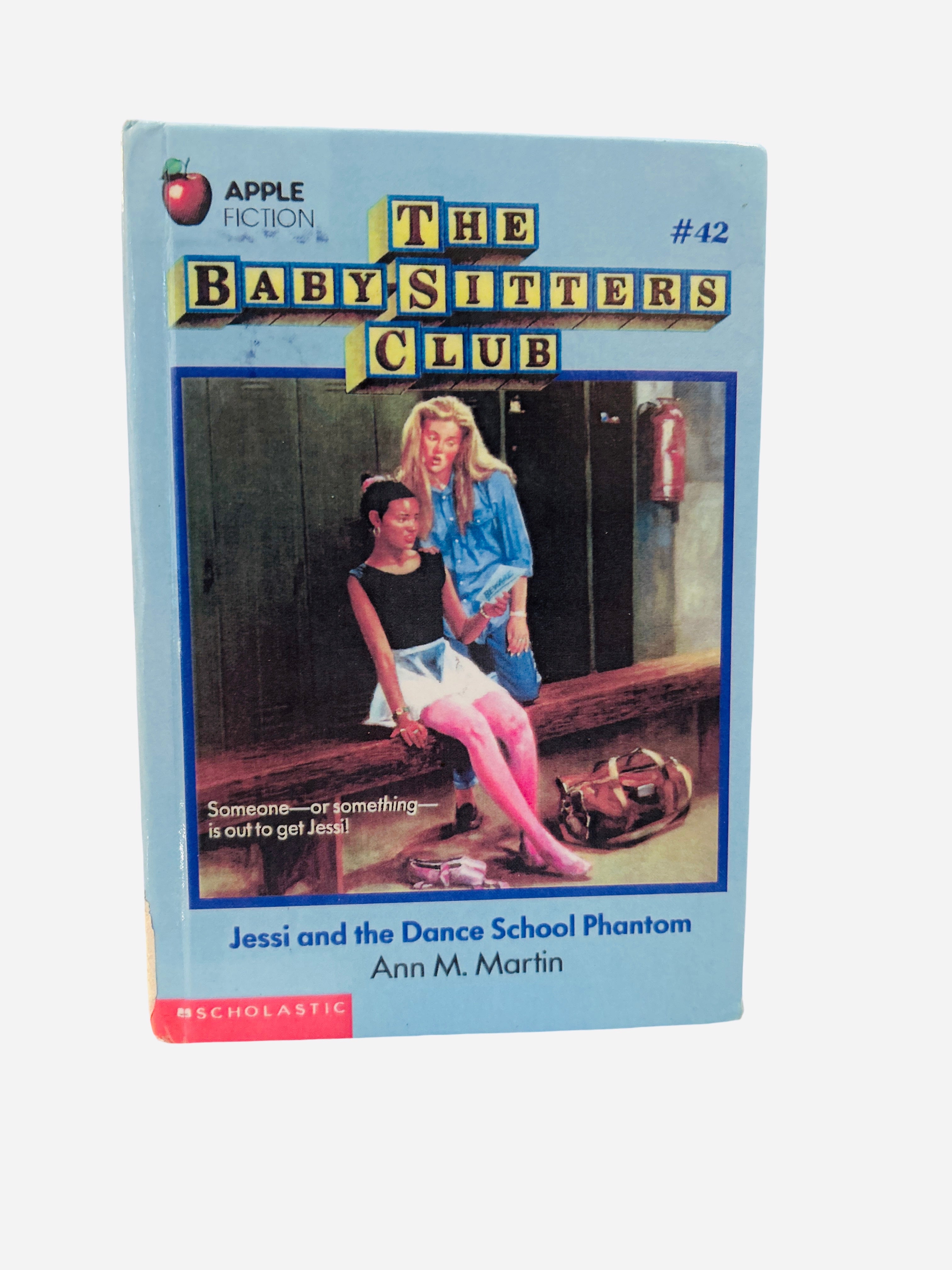 The Baby-Sitters Club #42: Jessi and the Dance School Phantom by Ann M. Martin – Ex-Library Perma-Bound Hardcover