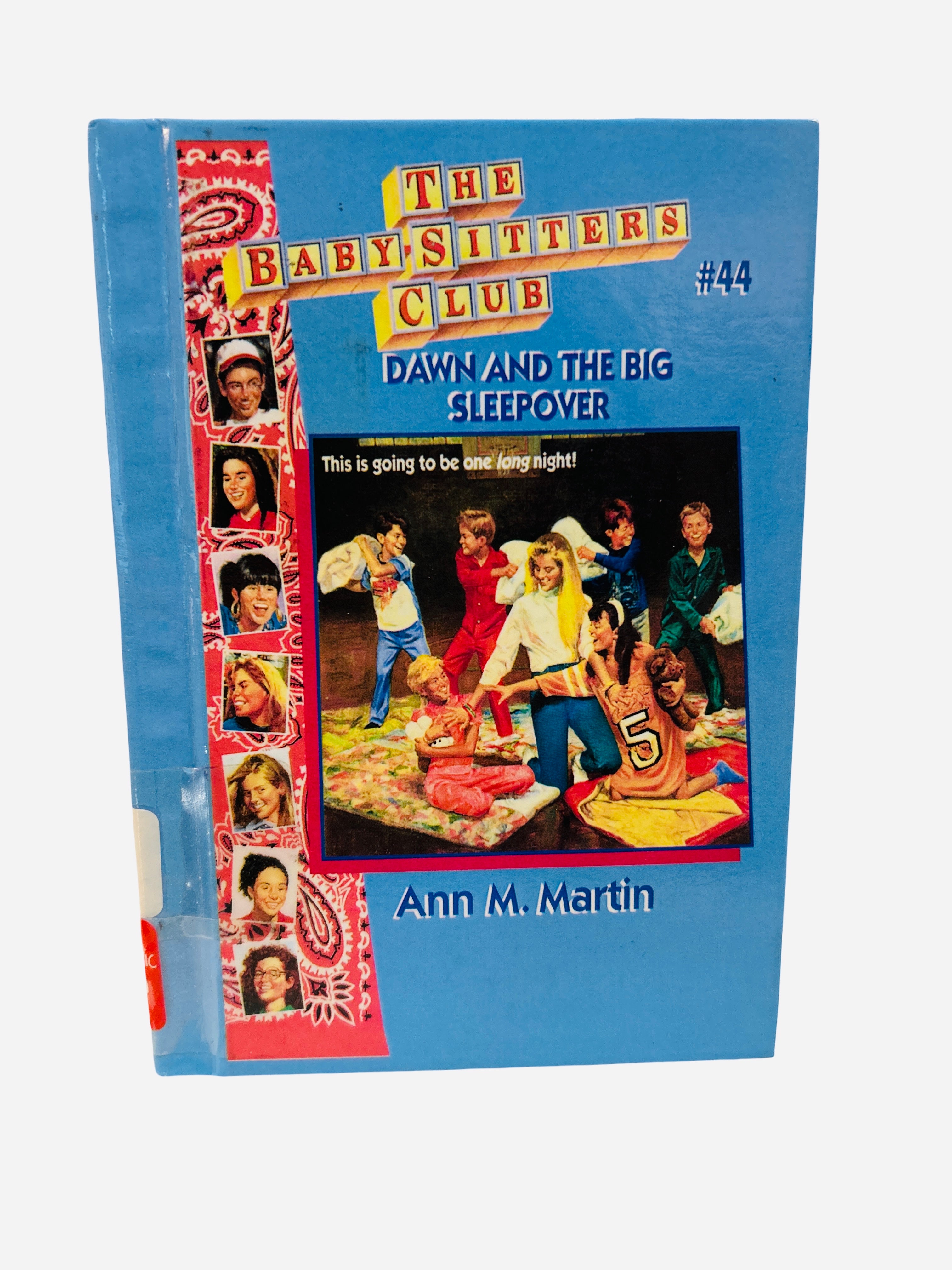 The Baby-Sitters Club #44: Dawn and the Big Sleepover by Ann M. Martin – Ex-Library Hardcover