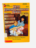 The Baby-Sitters Club #17: Mary Anne's Bad-Luck Mystery by Ann M. Martin – Ex-Library Perma-Bound Hardcover