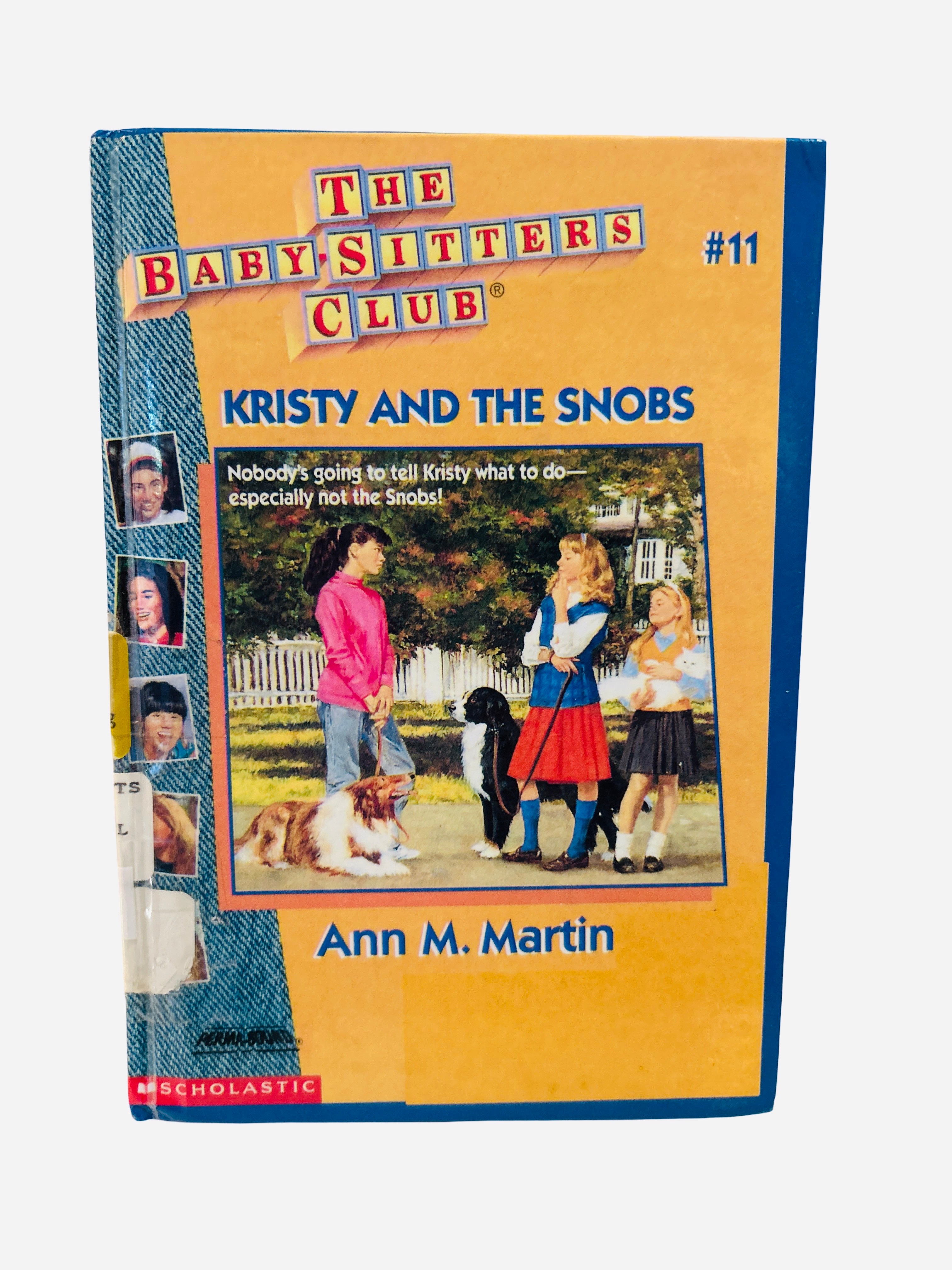 The Baby-Sitters Club #11: Kristy and the Snobs by Ann M. Martin – Preowned Ex-Library Hardcover