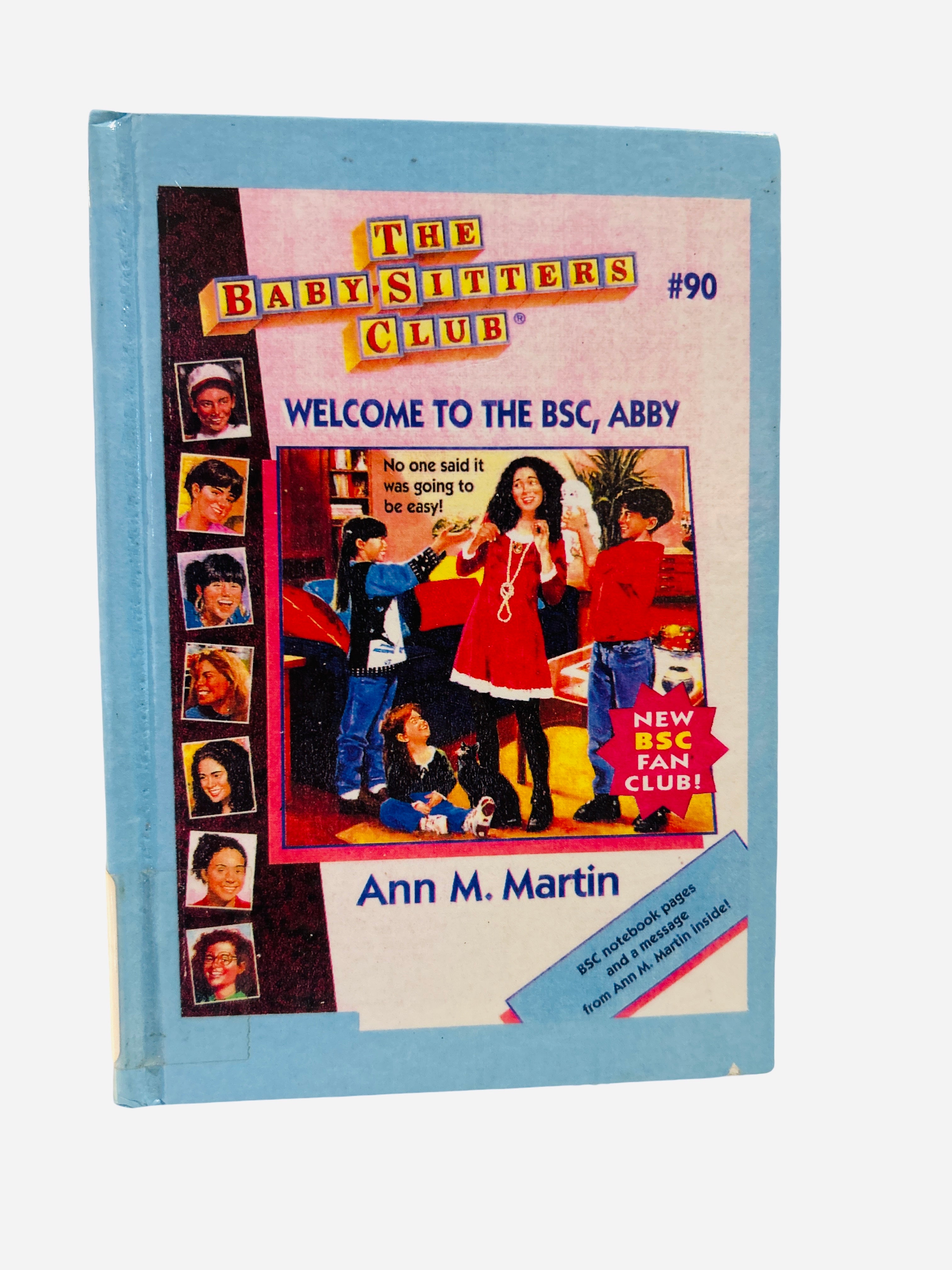 Welcome to the BSC, Abby Ex-Library Hardcover – Baby-Sitters Club #90