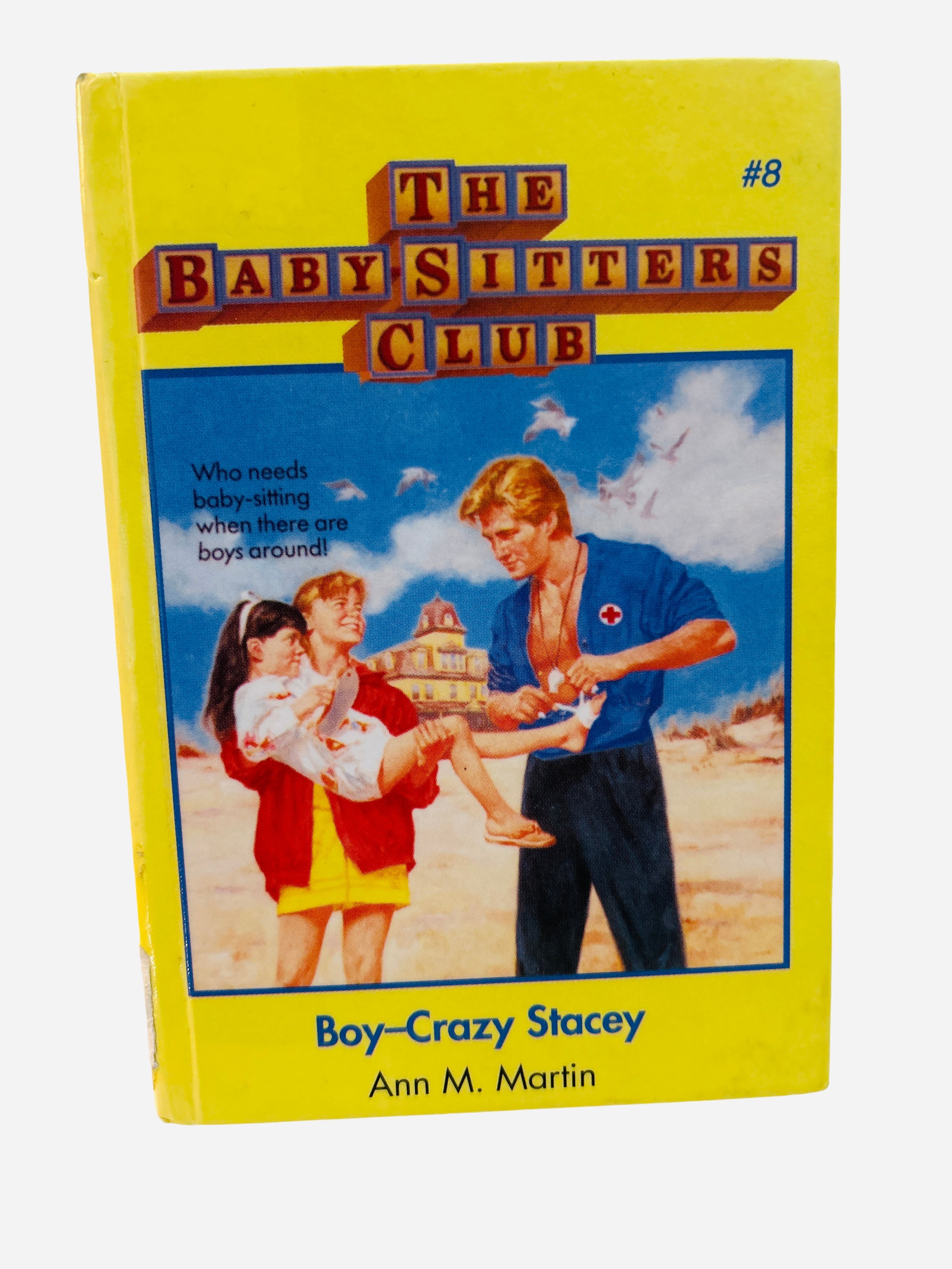Boy-Crazy Stacey Ex-Library Hardcover – Baby-Sitters Club #8