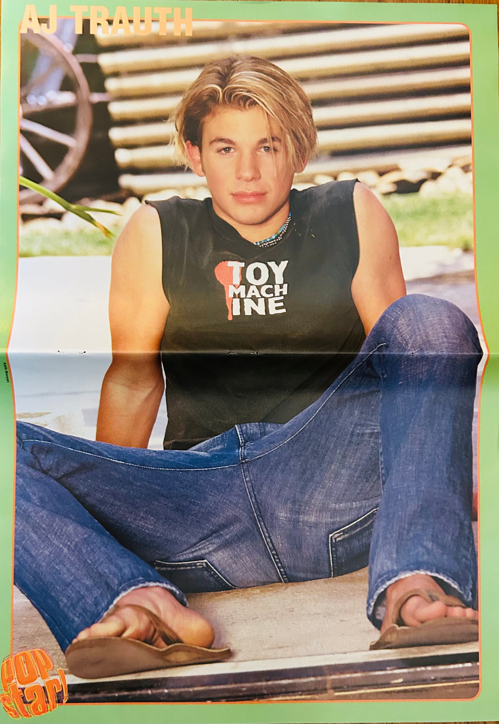 AJ Trauth – Pop Star! Magazine Poster
