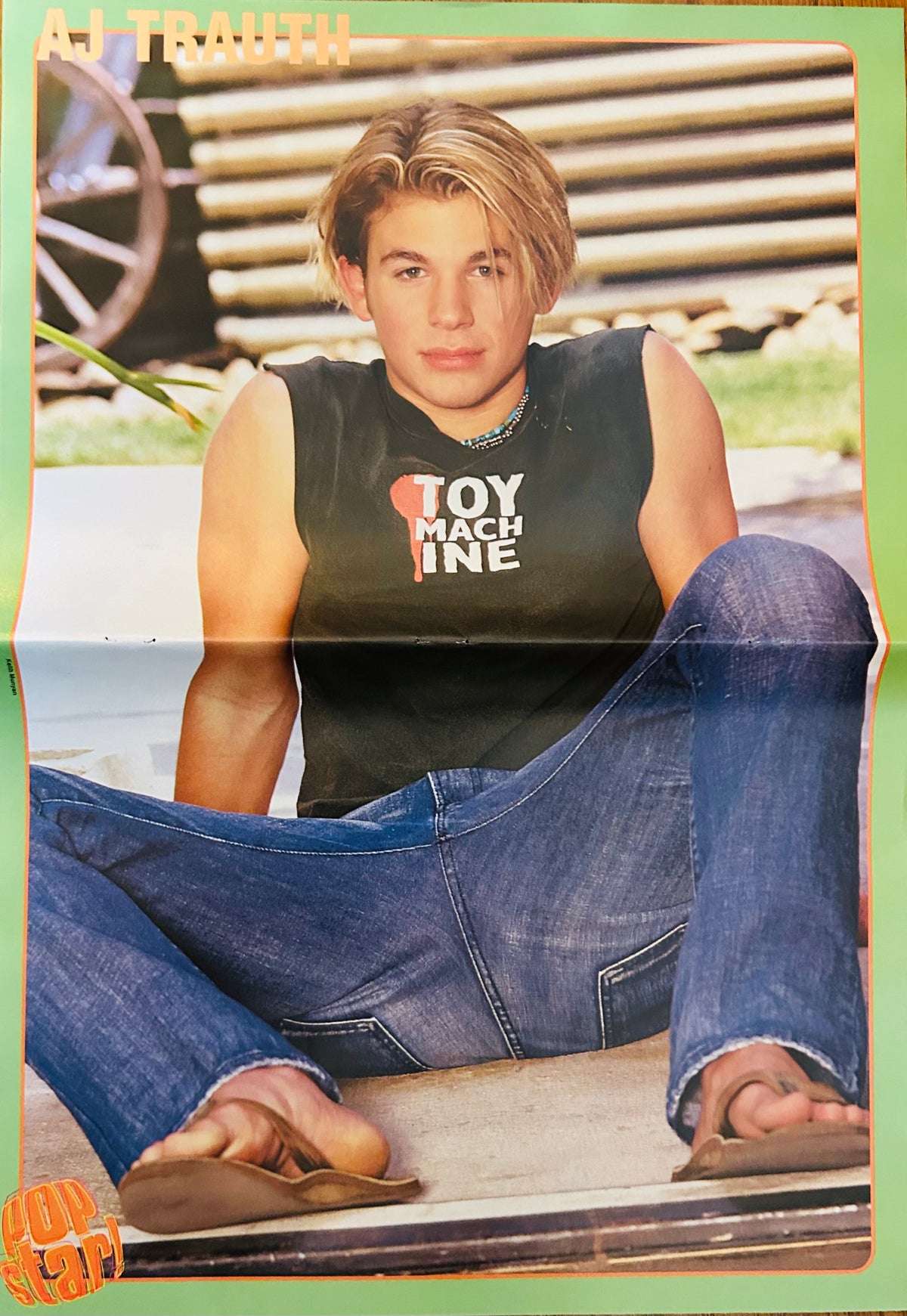 AJ Trauth – Pop Star! Magazine Poster