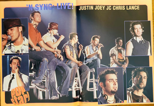 'N Sync Live – Pop Star! Magazine Poster