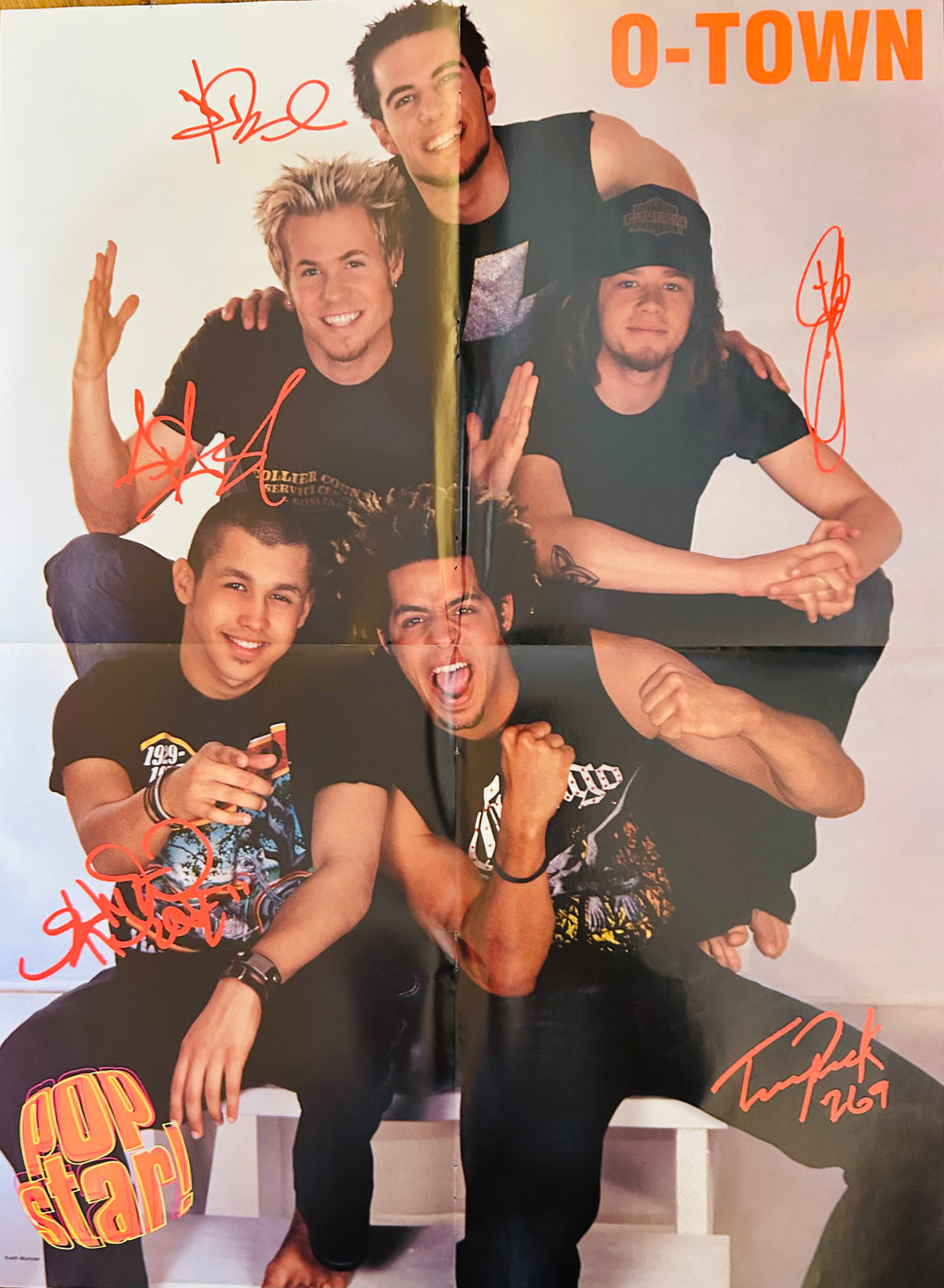 O-Town – Pop Star! Magazine Poster