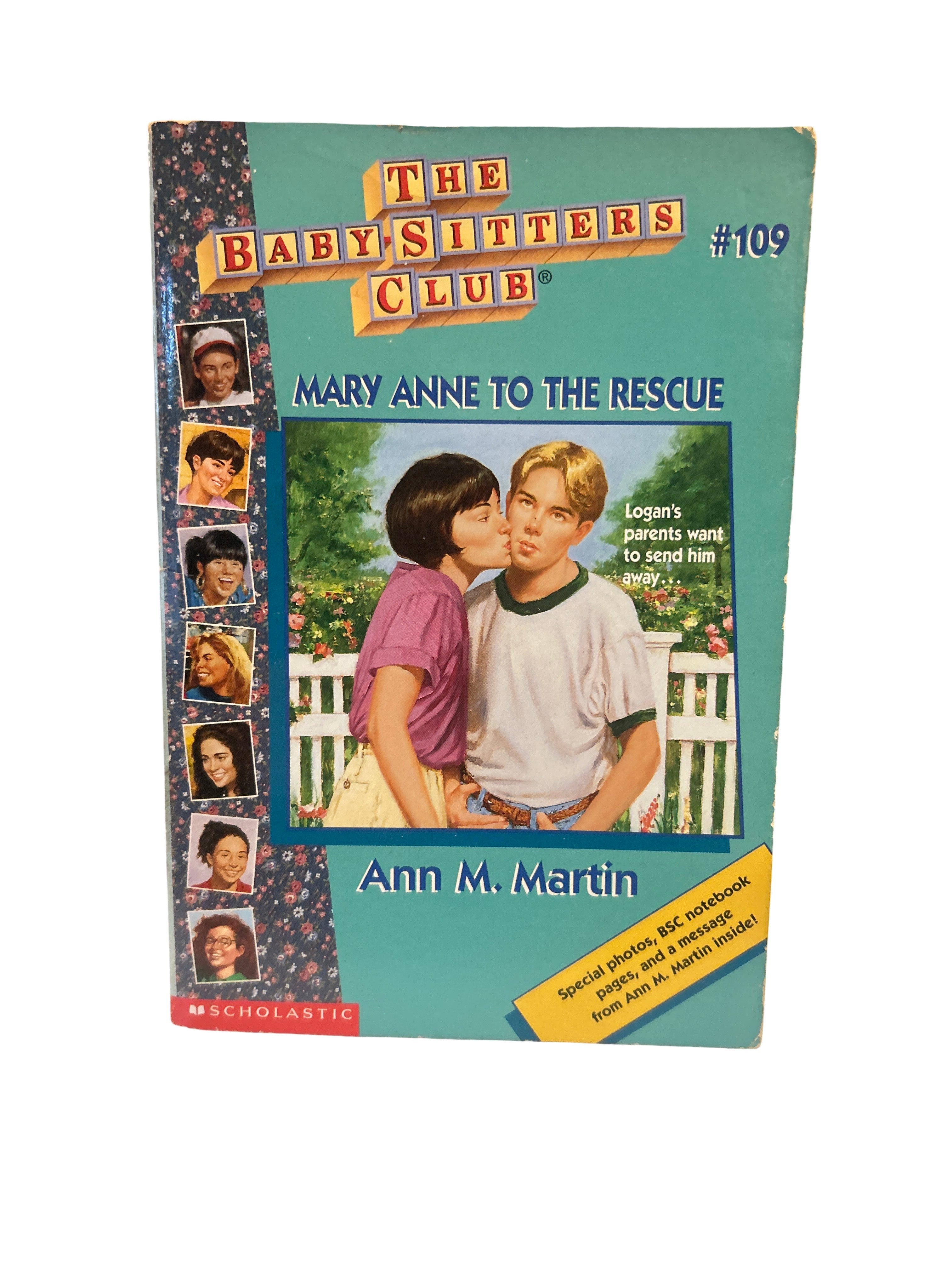 The Baby-Sitters Club #109: Mary Anne to the Rescue – Paperback front cover