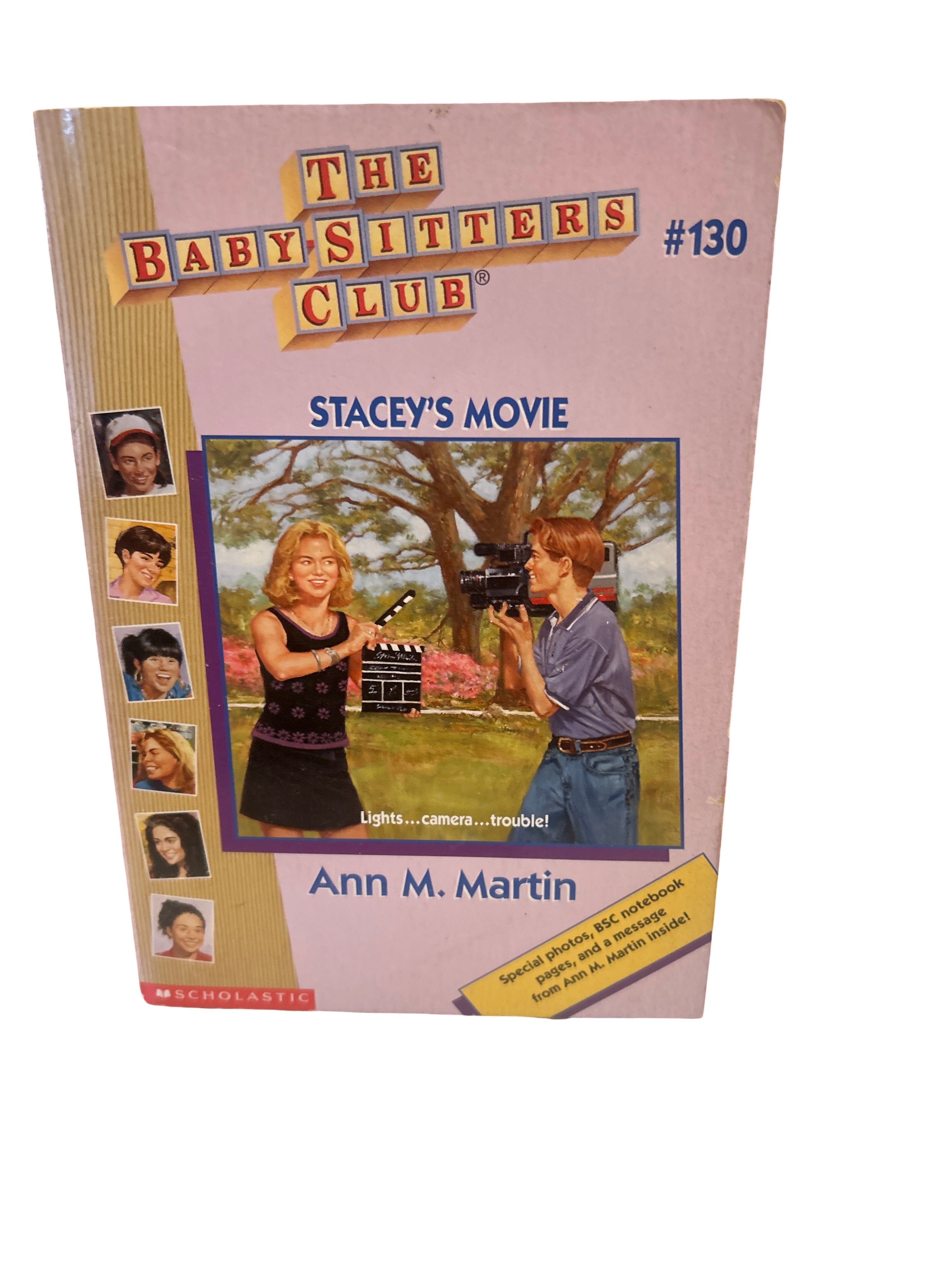 The Baby-Sitters Club #130: Stacey's Movie by Ann M. Martin – Preowned Paperback