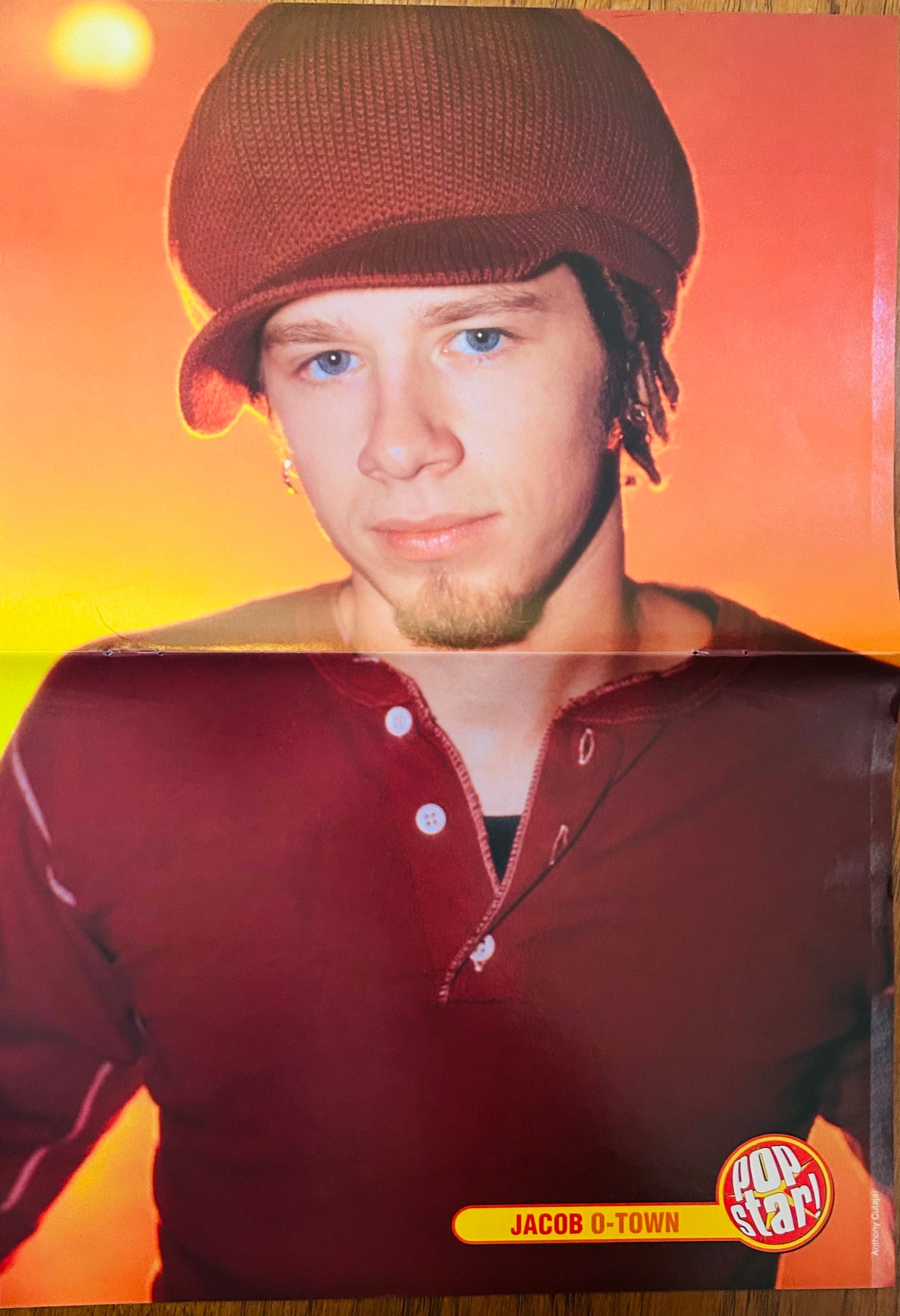Jacob O-Town Pop Star Magazine poster 2001