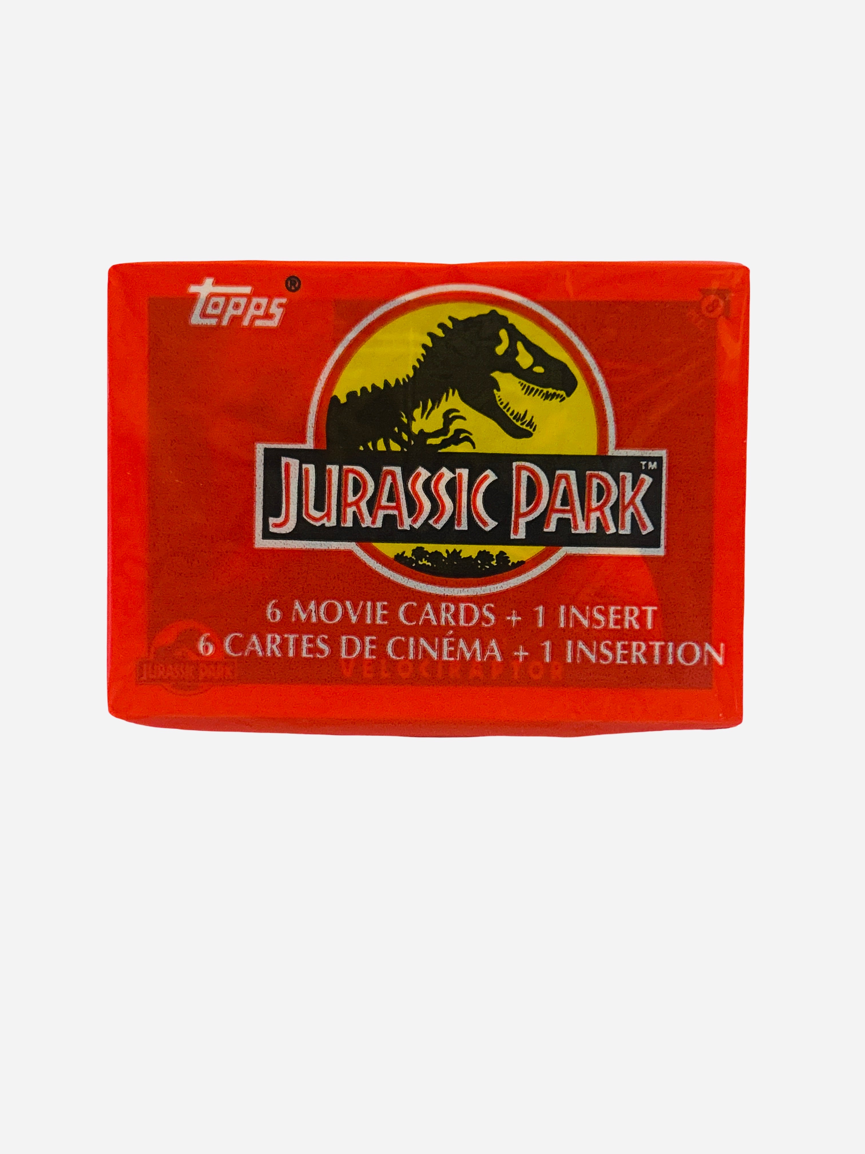 Jurassic Park Topps Trading Card Pack (Sealed) 1992