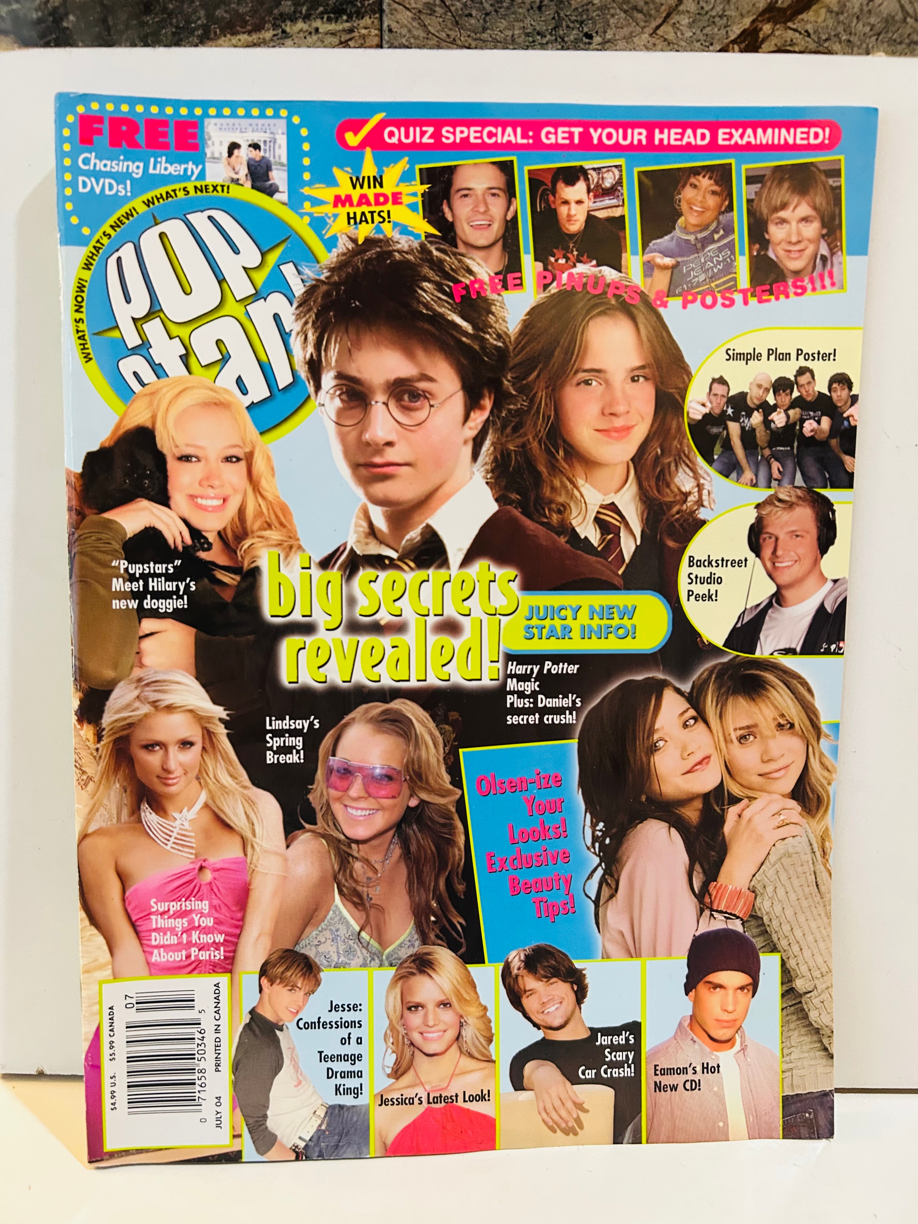 Popstar! Magazine July 2004 – Justin Timberlake Cover