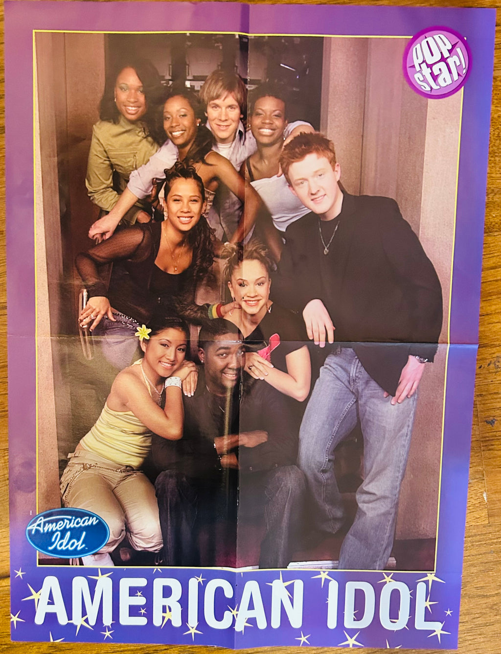 American Idol Cast Pop Star! Magazine Poster 16x20.5 – Front