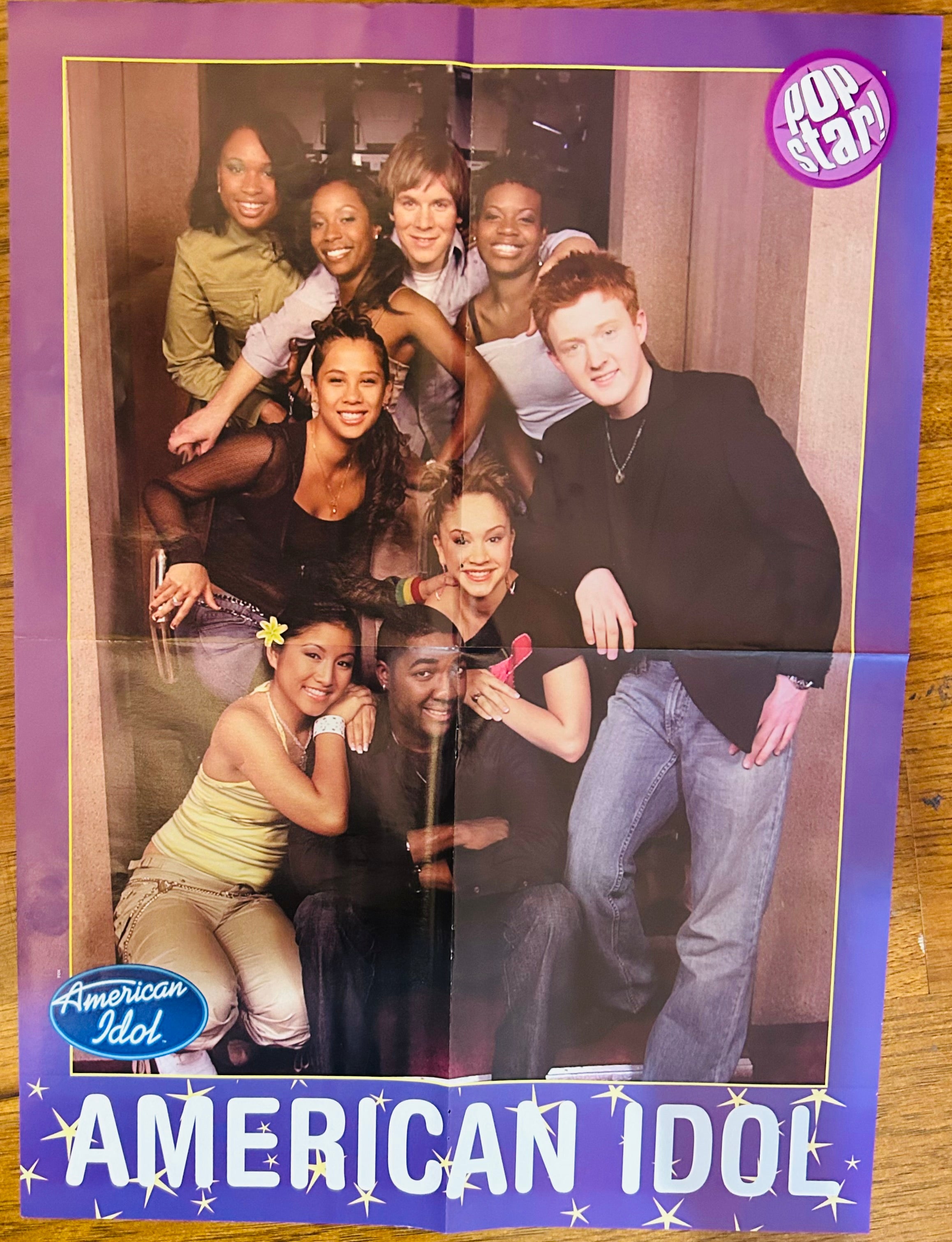 American Idol Cast Pop Star! Magazine Poster 16x20.5 – Front