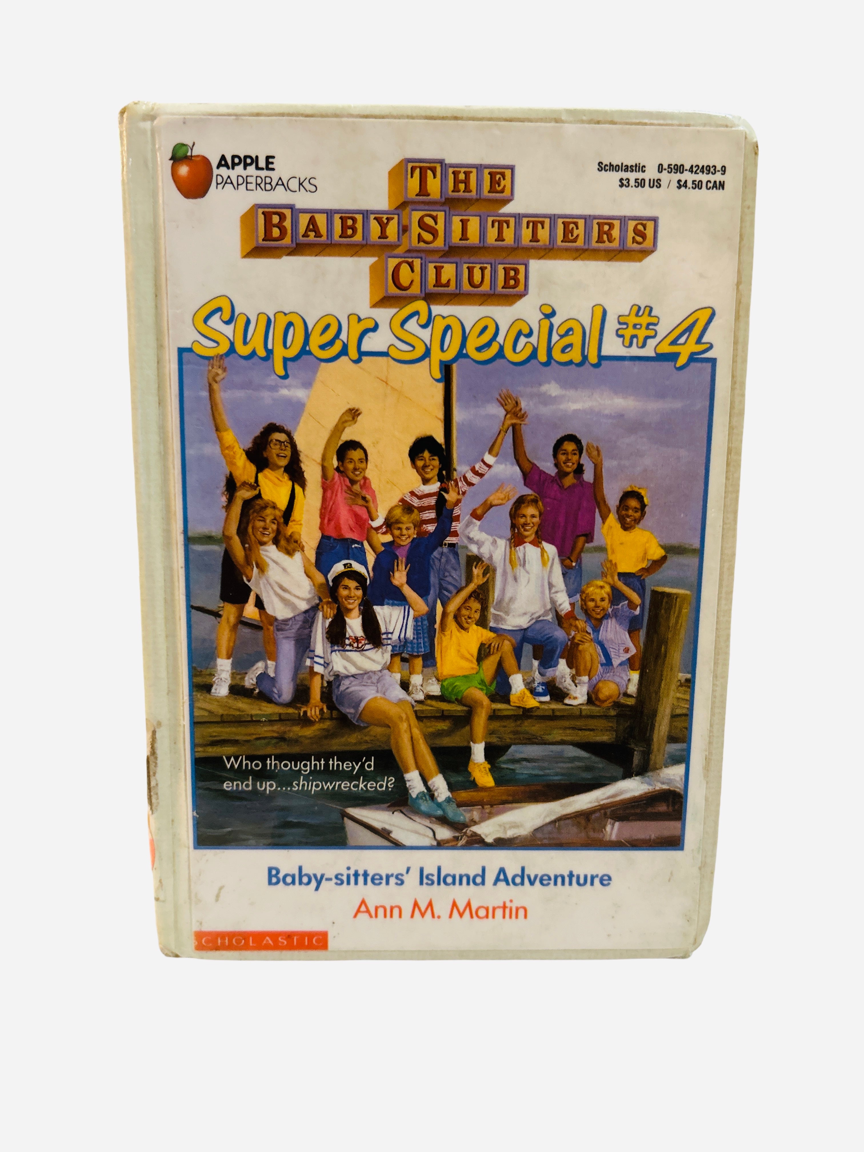 Baby-sitters' Island Adventure Ex-Library Hardcover – BSC Super Special #4 by Ann M. Martin