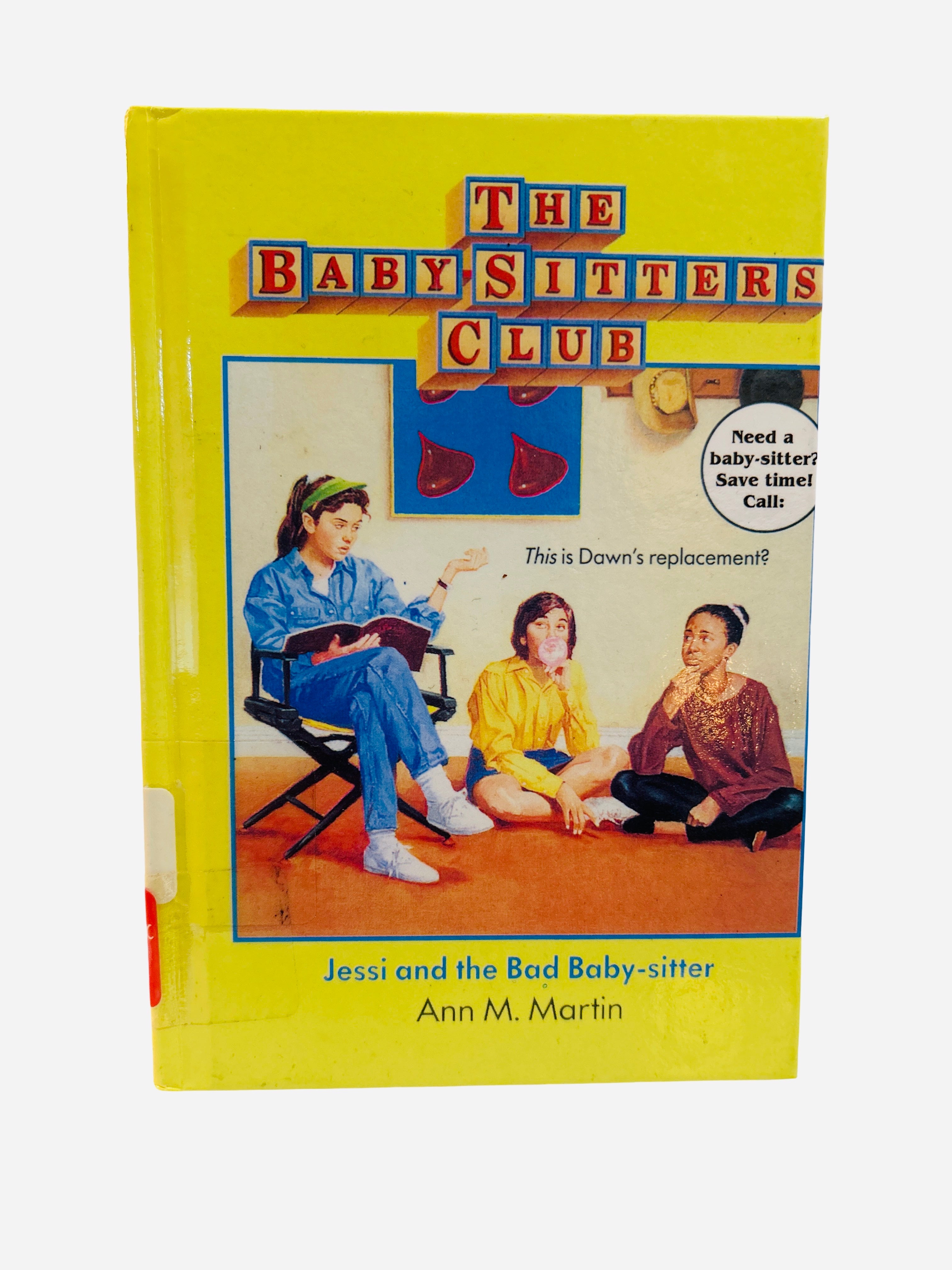 Jessi and the Bad Baby-sitter Ex-Library Hardcover – Baby-Sitters Club by Ann M. Martin