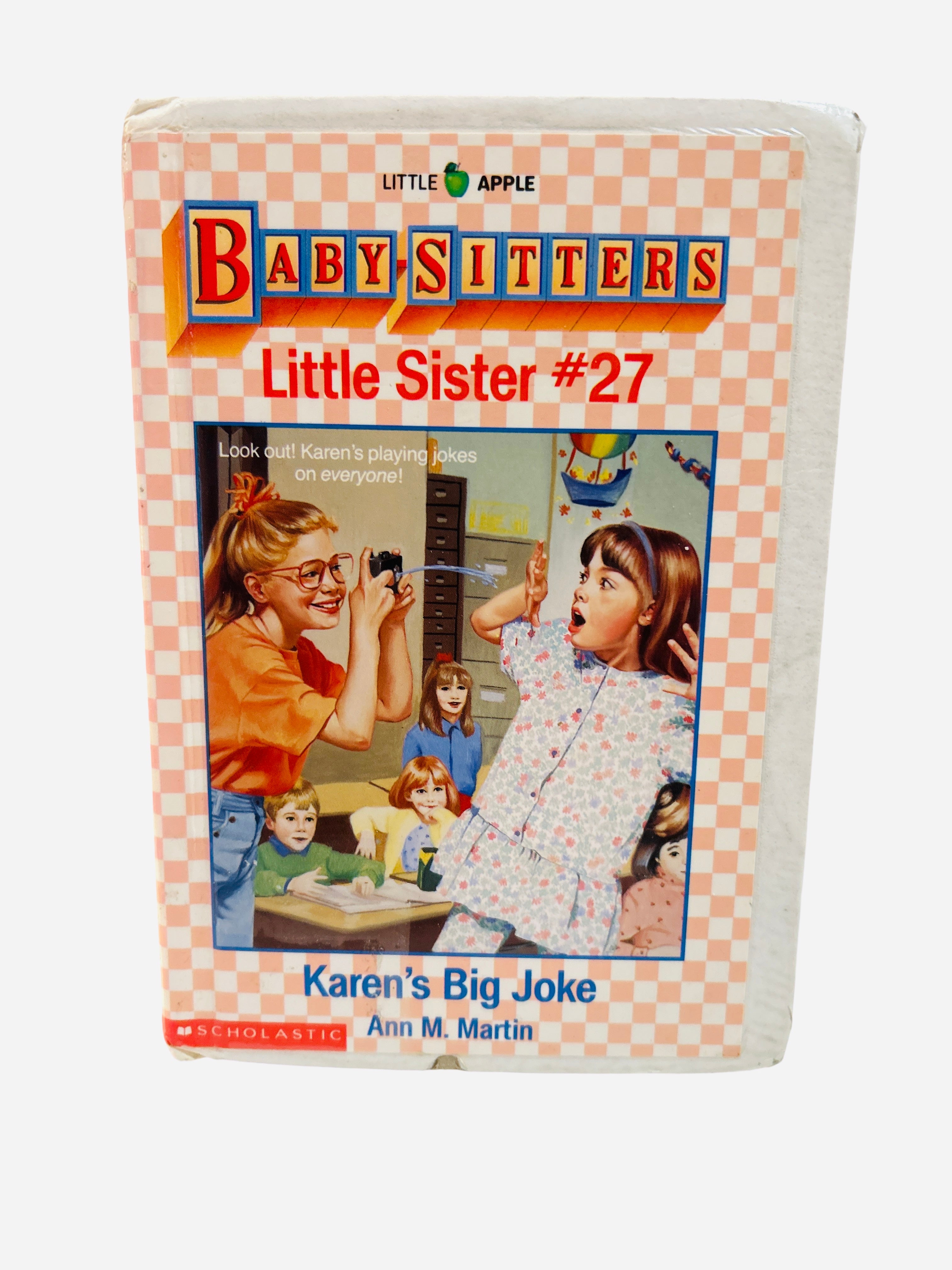 Karen's Big Joke Ex-Library Hardcover – Baby-Sitters Little Sister #27 by Ann M. Martin