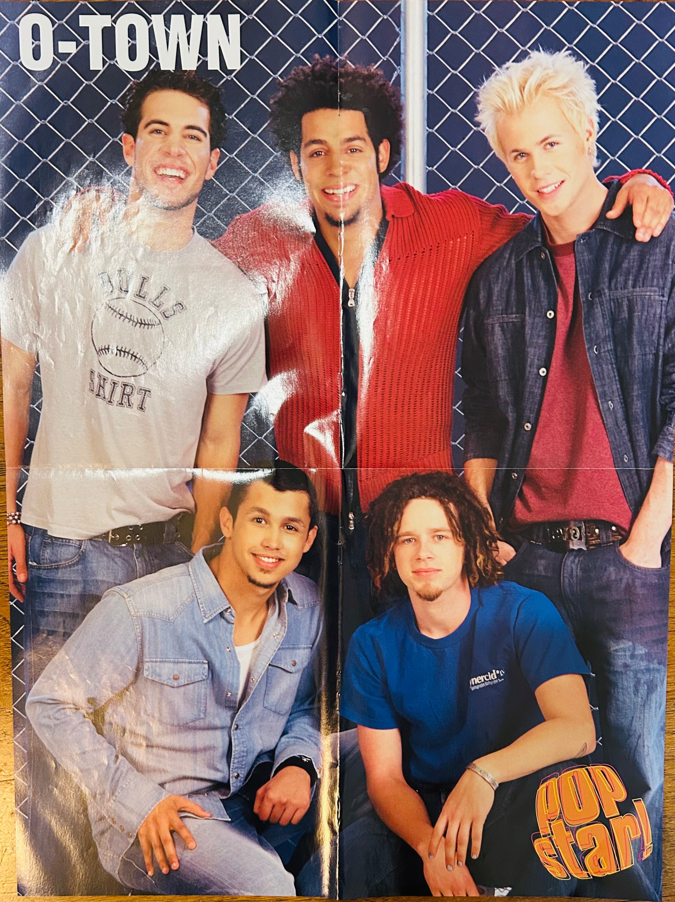 O-Town Pop Star! Magazine Poster - back side