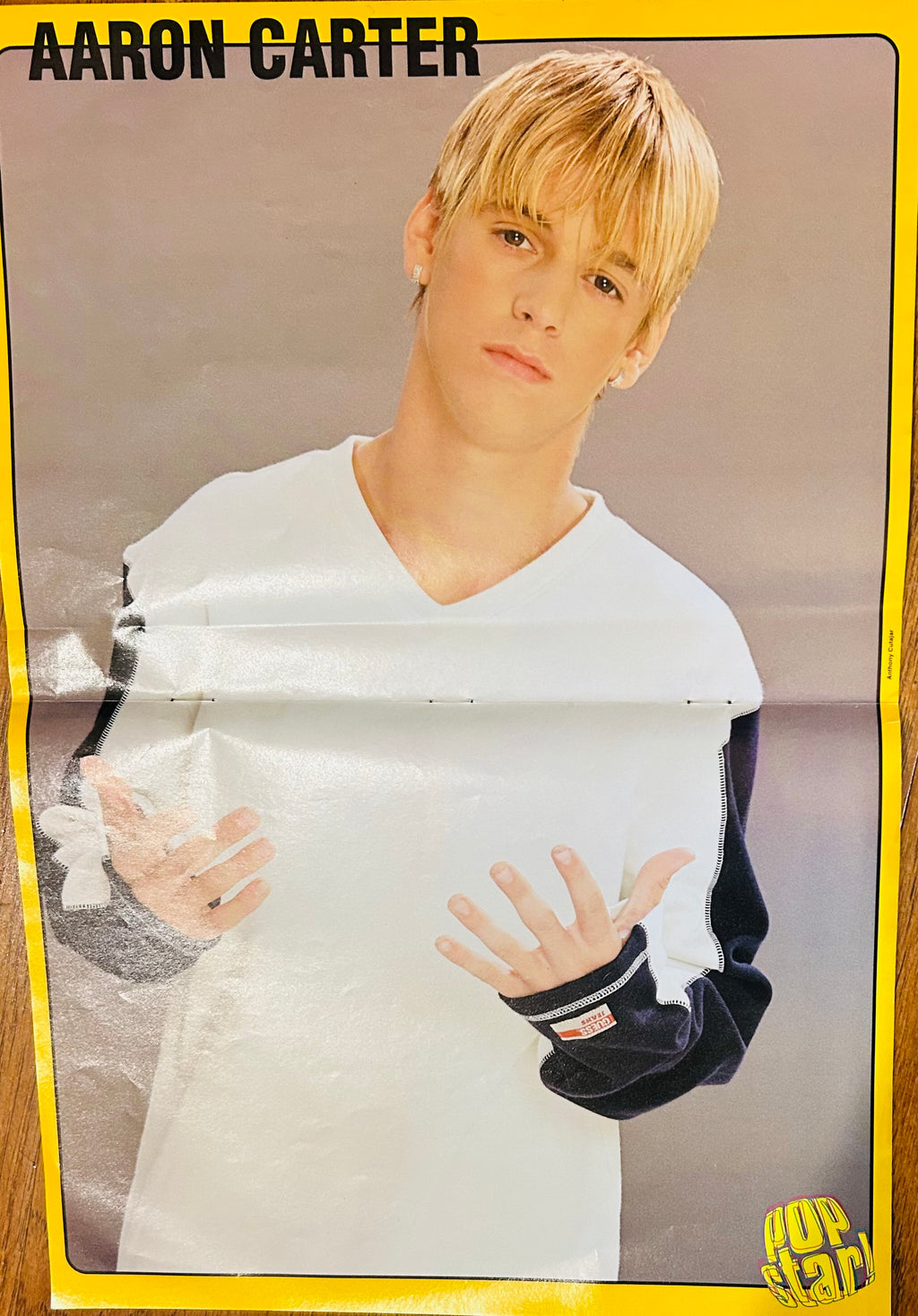 Craig David Pop Star! Magazine Poster - back side
