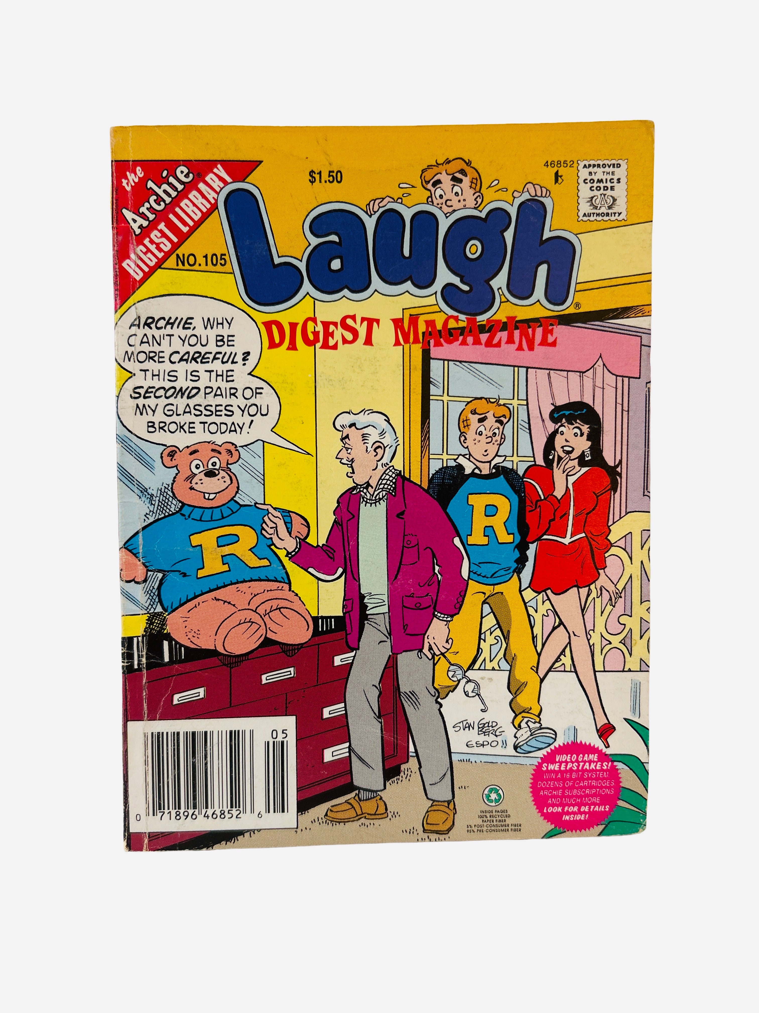 Laugh Digest Magazine No. 105 cover