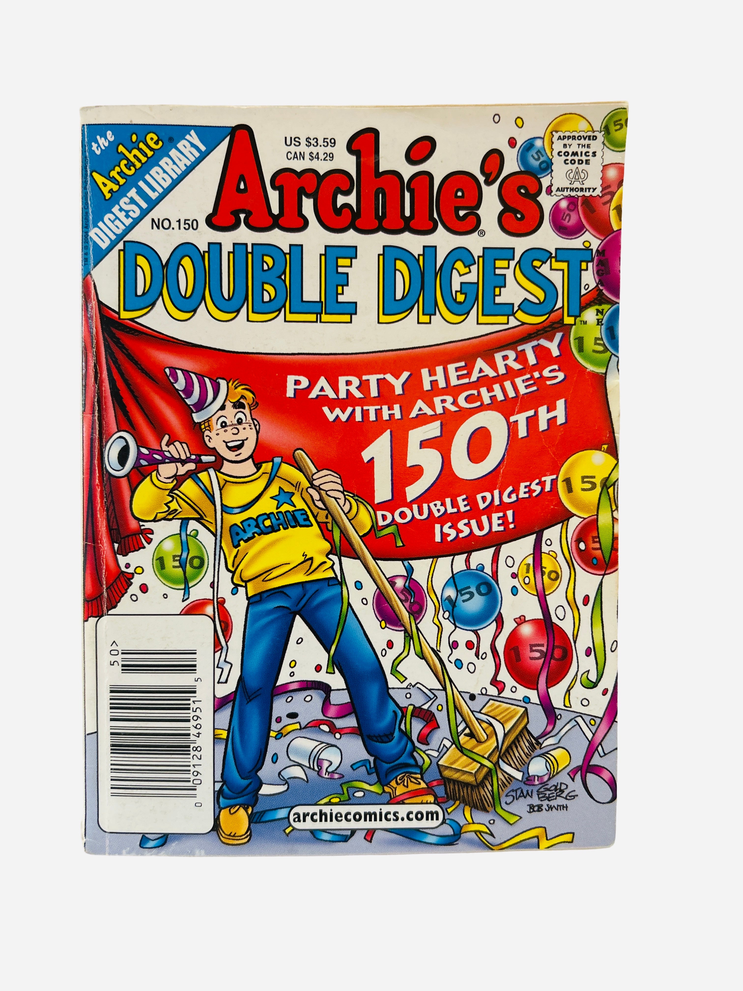 Archie's Double Digest Magazine No. 150 cover