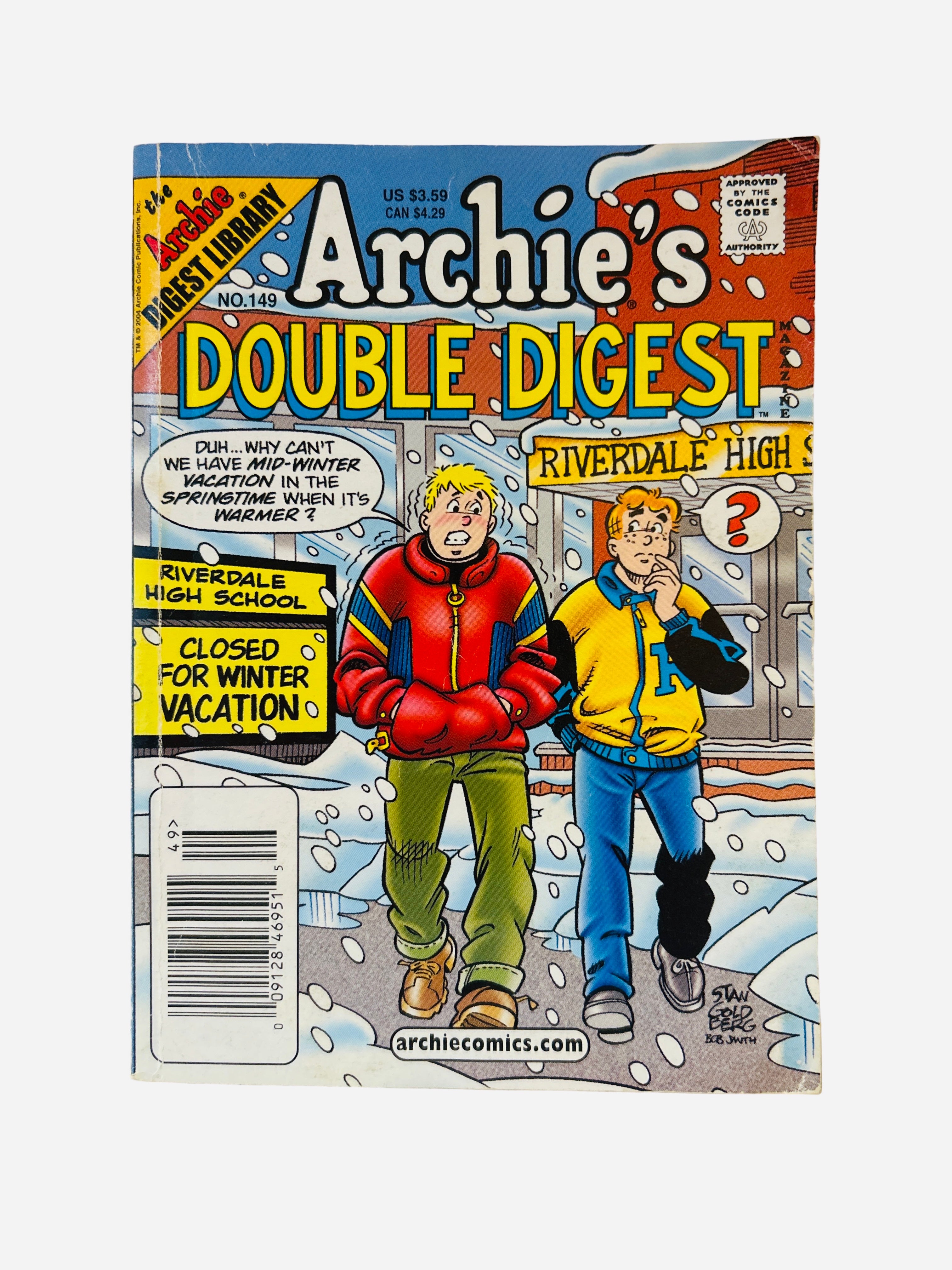 Archie's Double Digest Magazine No. 149 cover