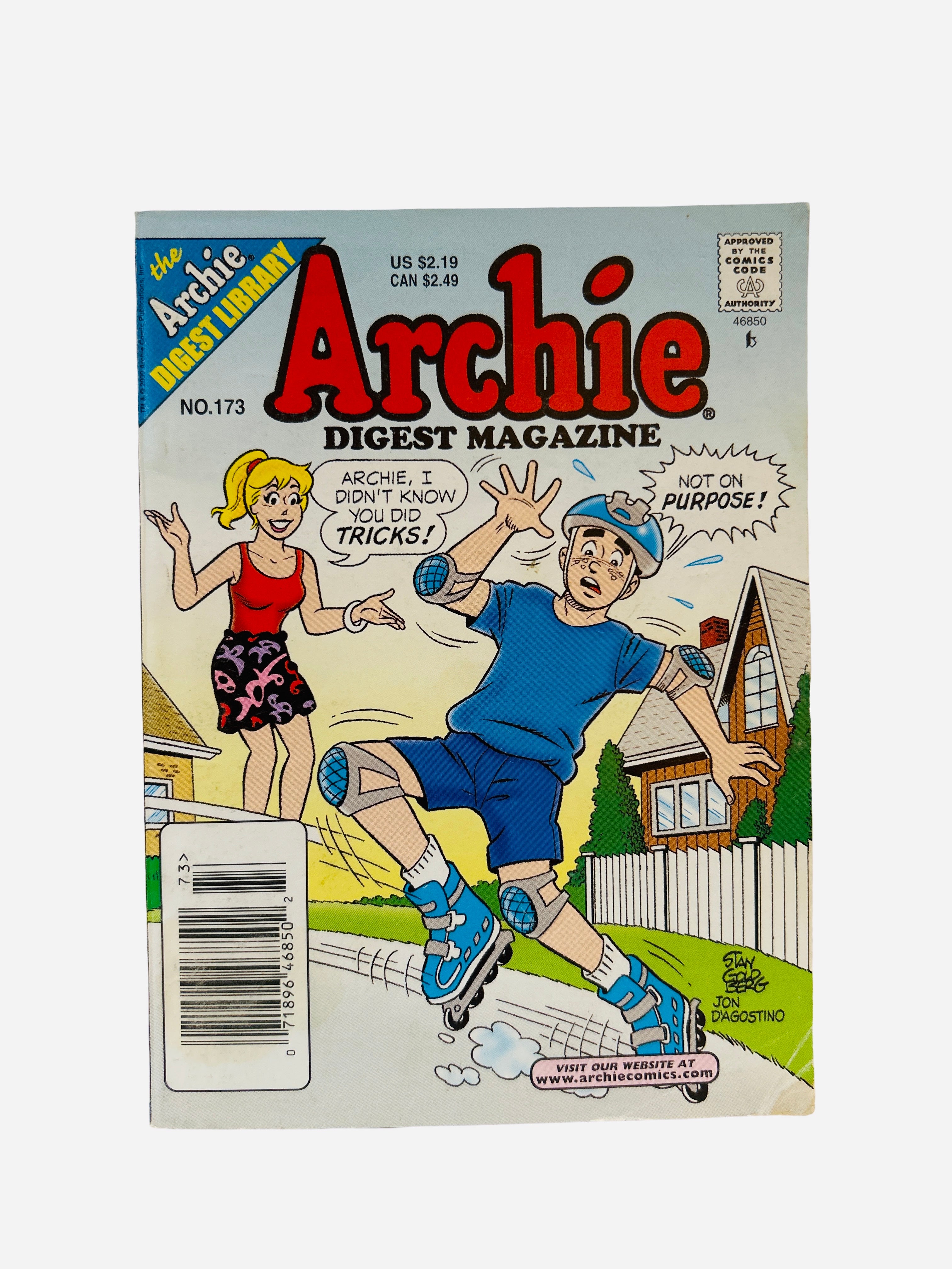 Archie Digest Magazine No. 173 cover