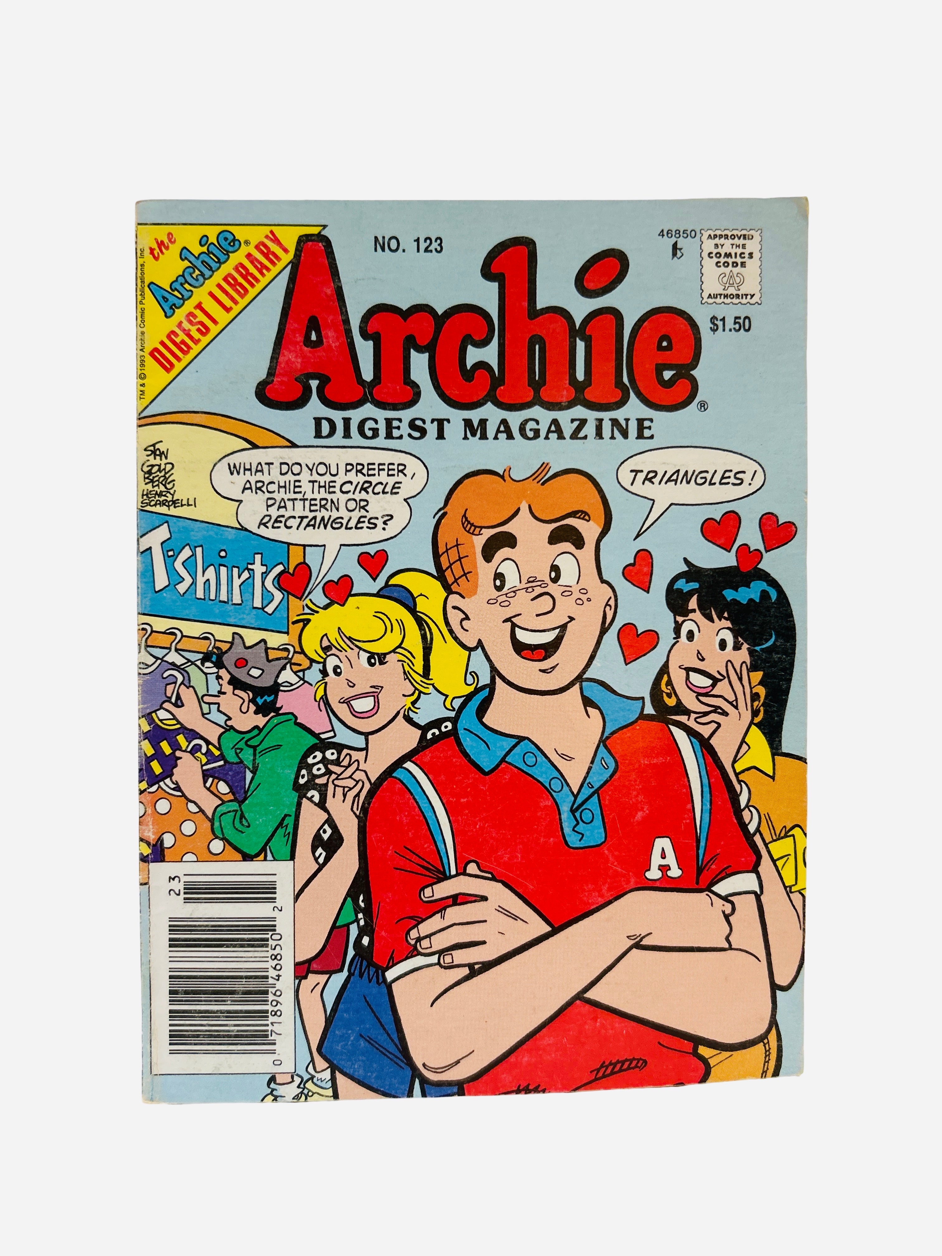 Archie Digest Magazine No. 123 cover