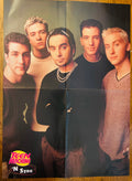 Teen Machine double-sided poster featuring 'N Sync