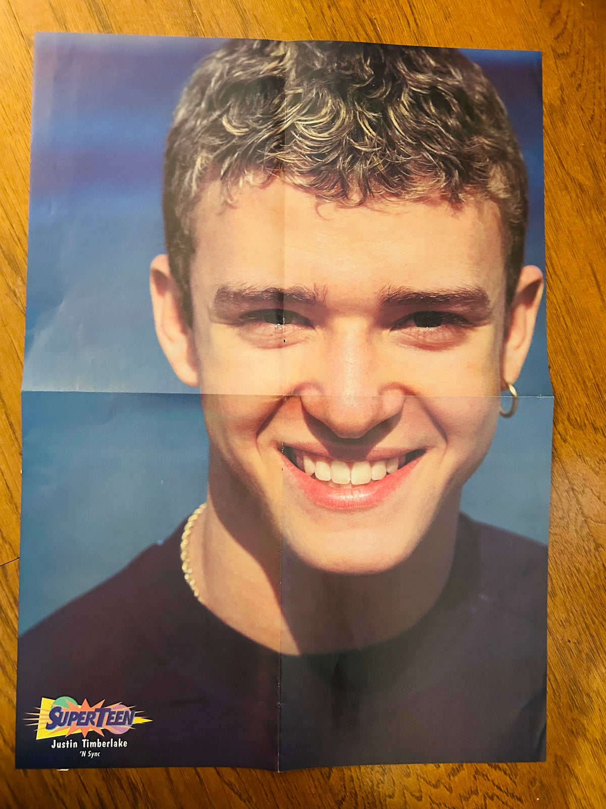 Justin Timberlake *NSYNC SuperTeen Magazine poster