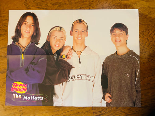 The Moffatts Teen Machine Magazine poster