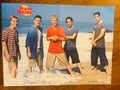 *NSYNC Teen Machine Magazine beach poster