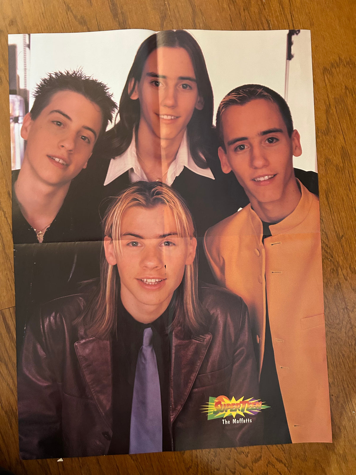 The Moffatts SuperTeen Magazine poster