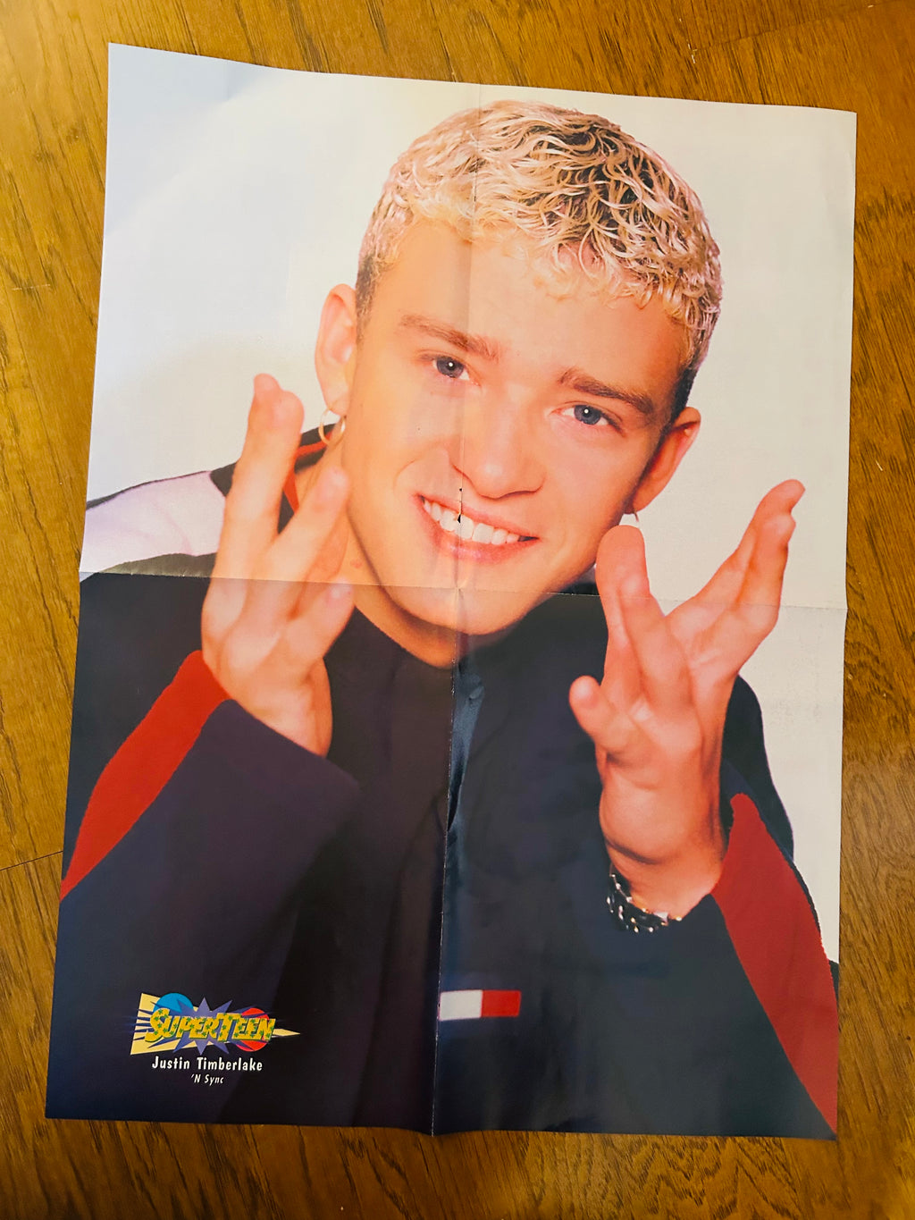 Justin Timberlake *NSYNC SuperTeen Magazine poster