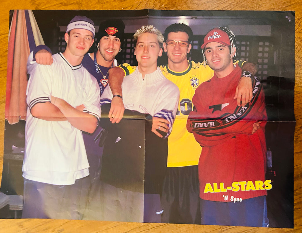 *NSYNC All-Stars Magazine poster