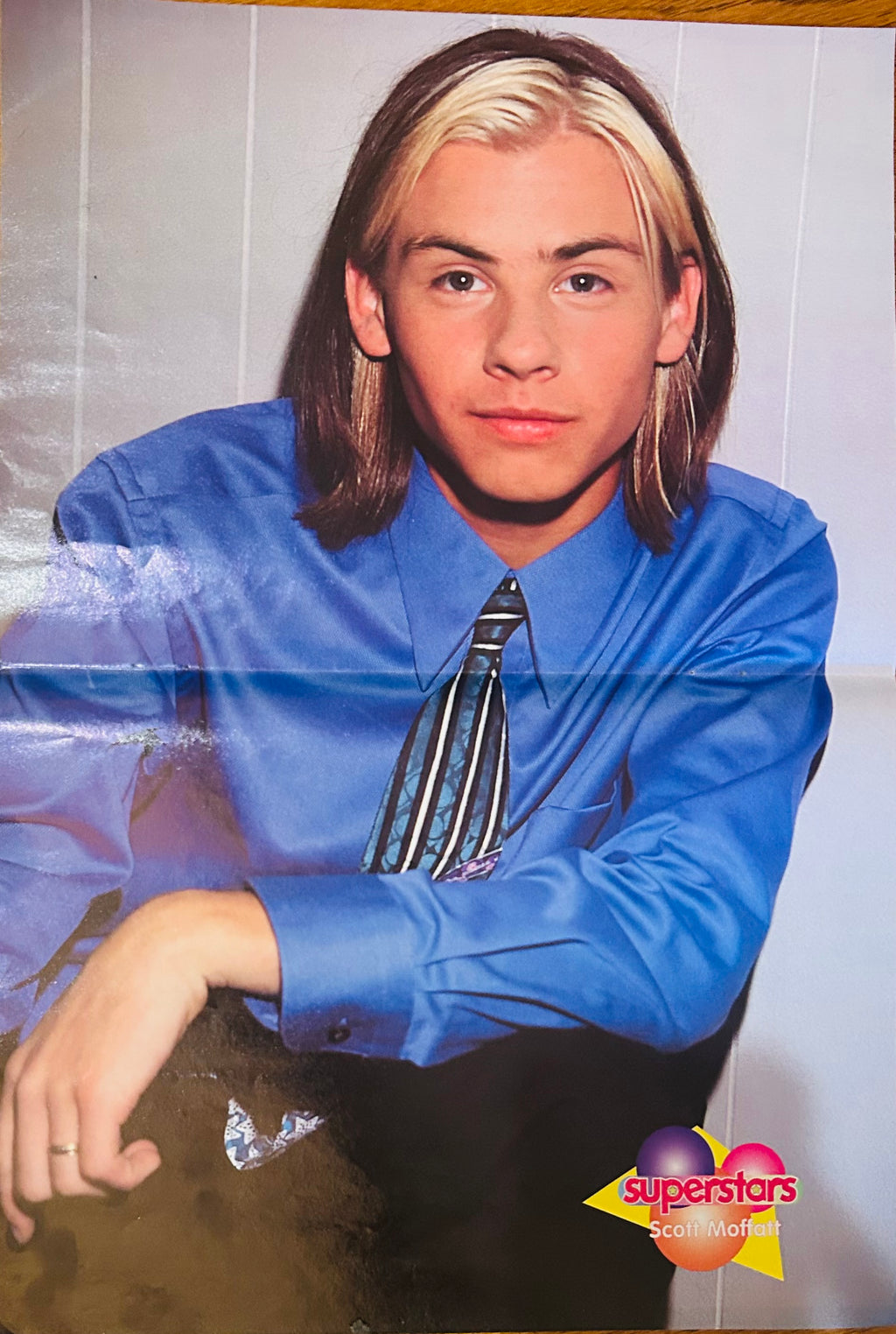 Scott Moffatt Superstars Magazine Poster - back side