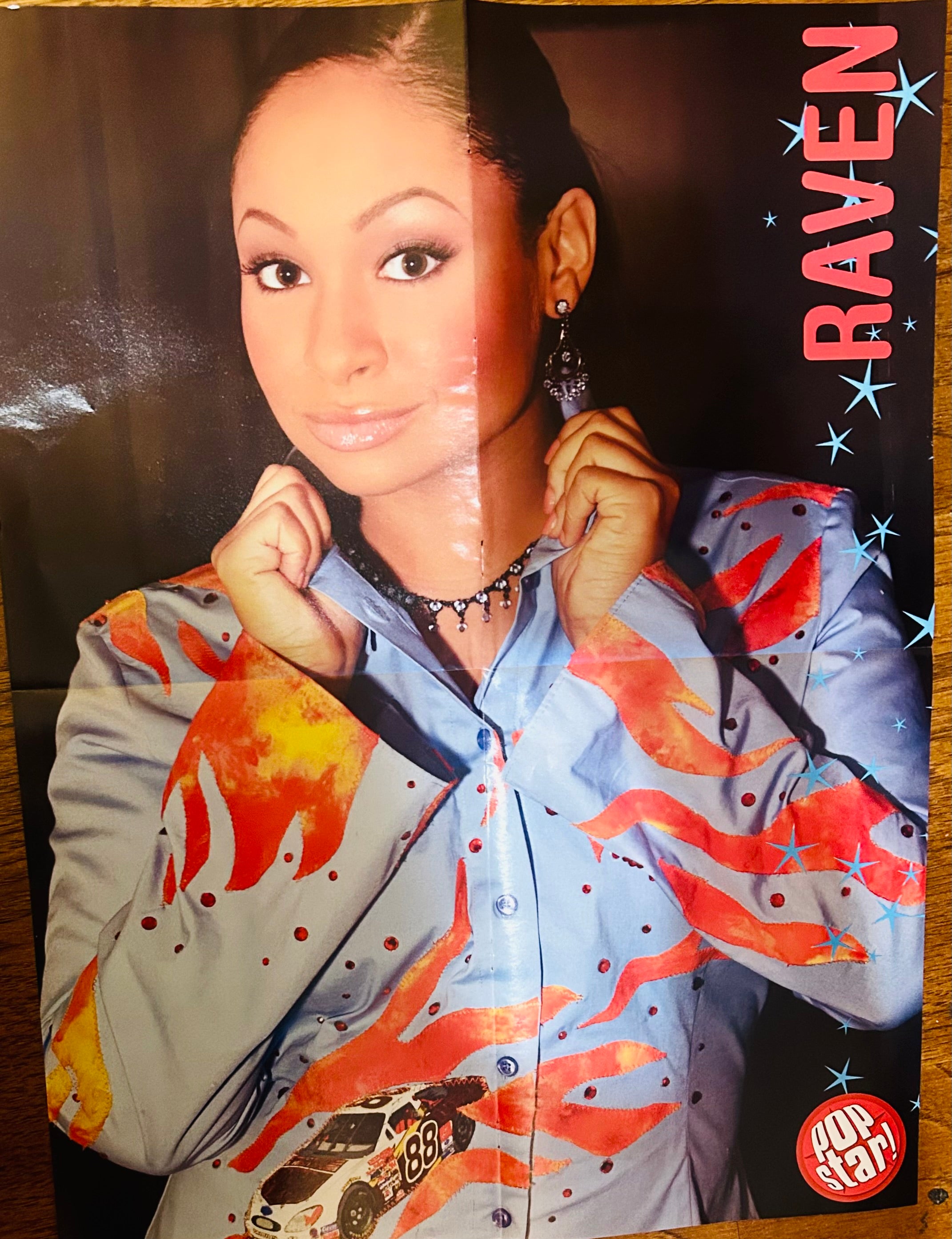 Raven Pop Star! Magazine Poster - front side