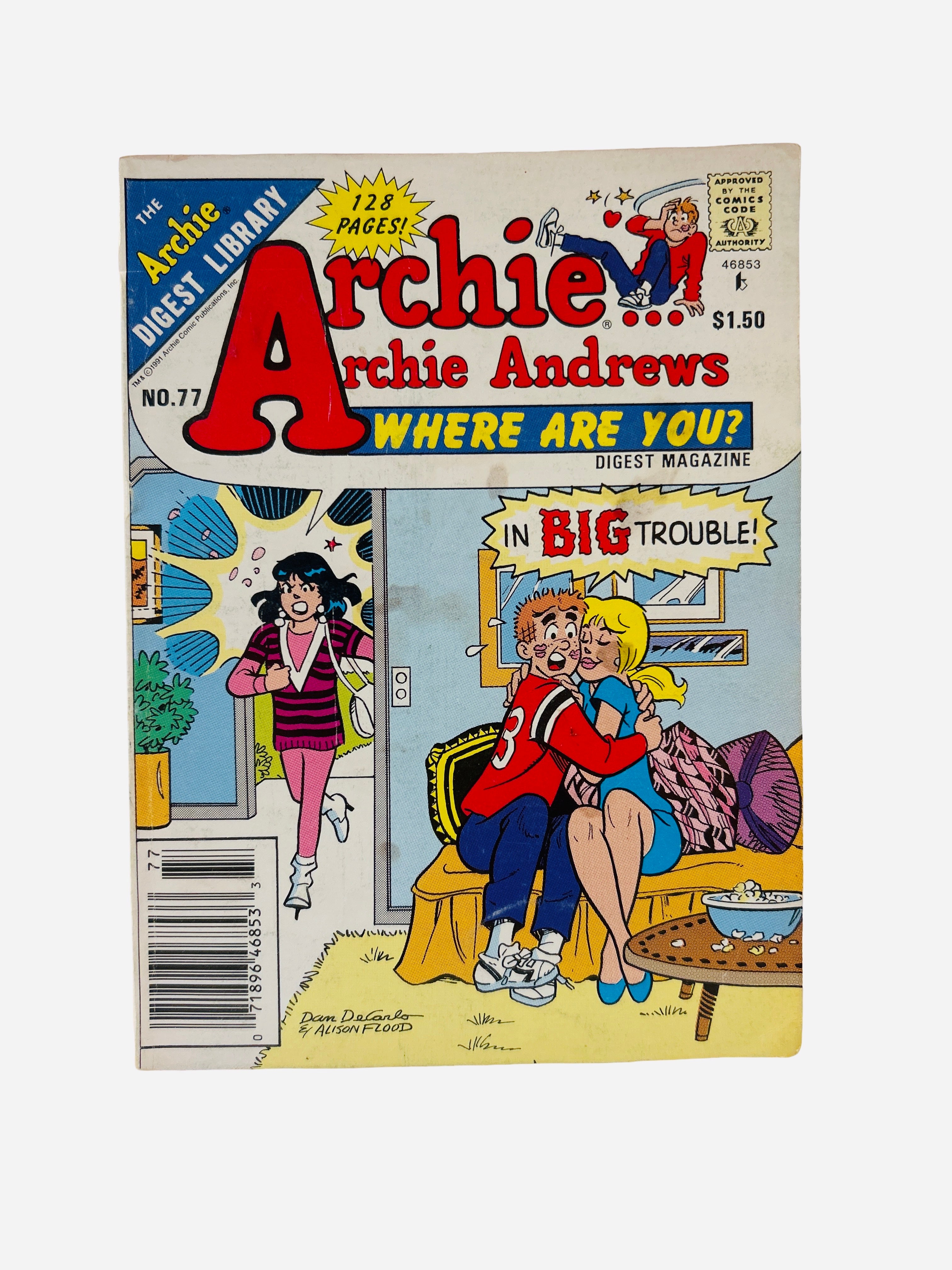 Archie Andrews Where Are You? Digest Magazine #77 cover