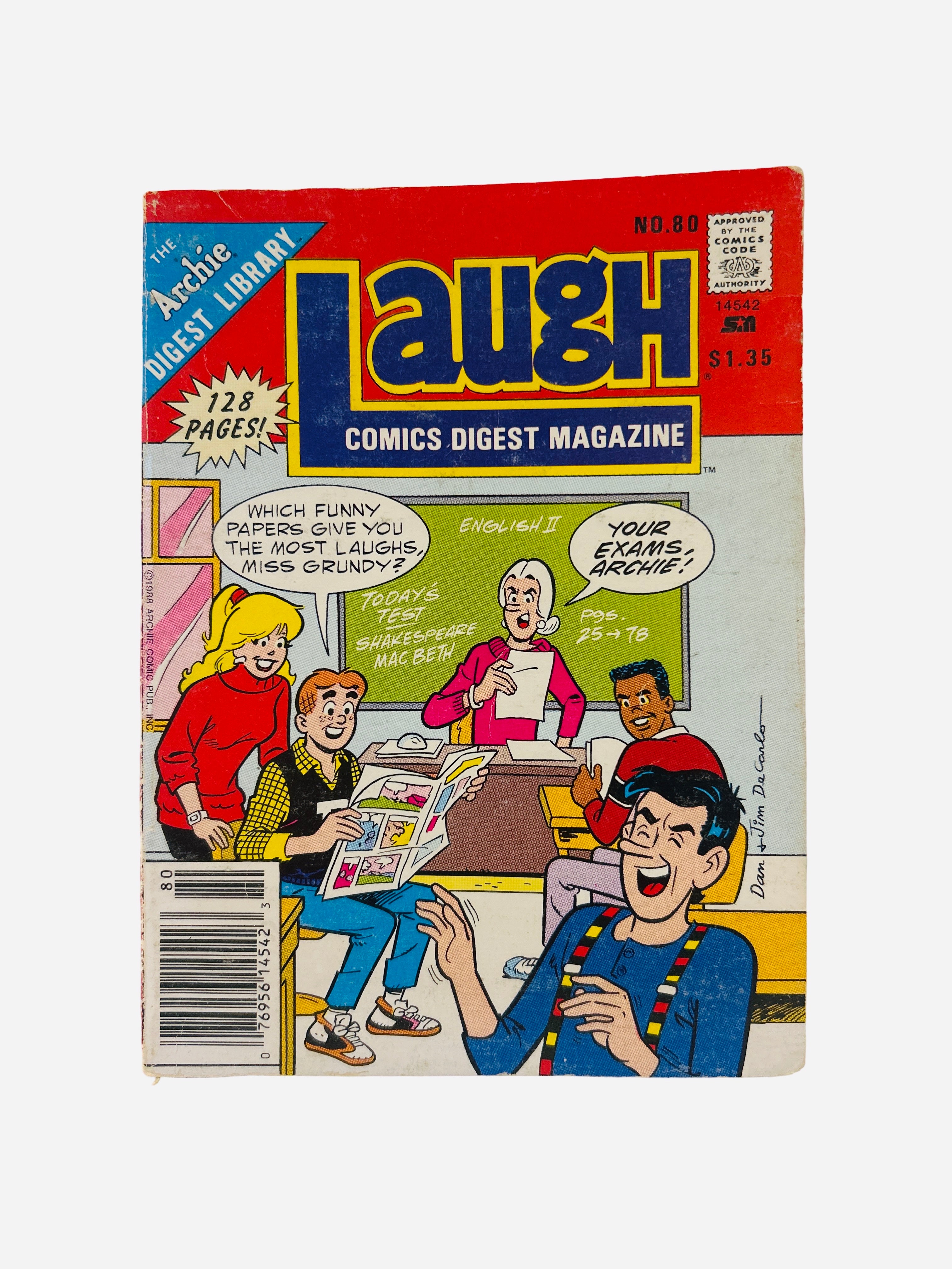 Laugh Comics Digest Magazine #80 cover