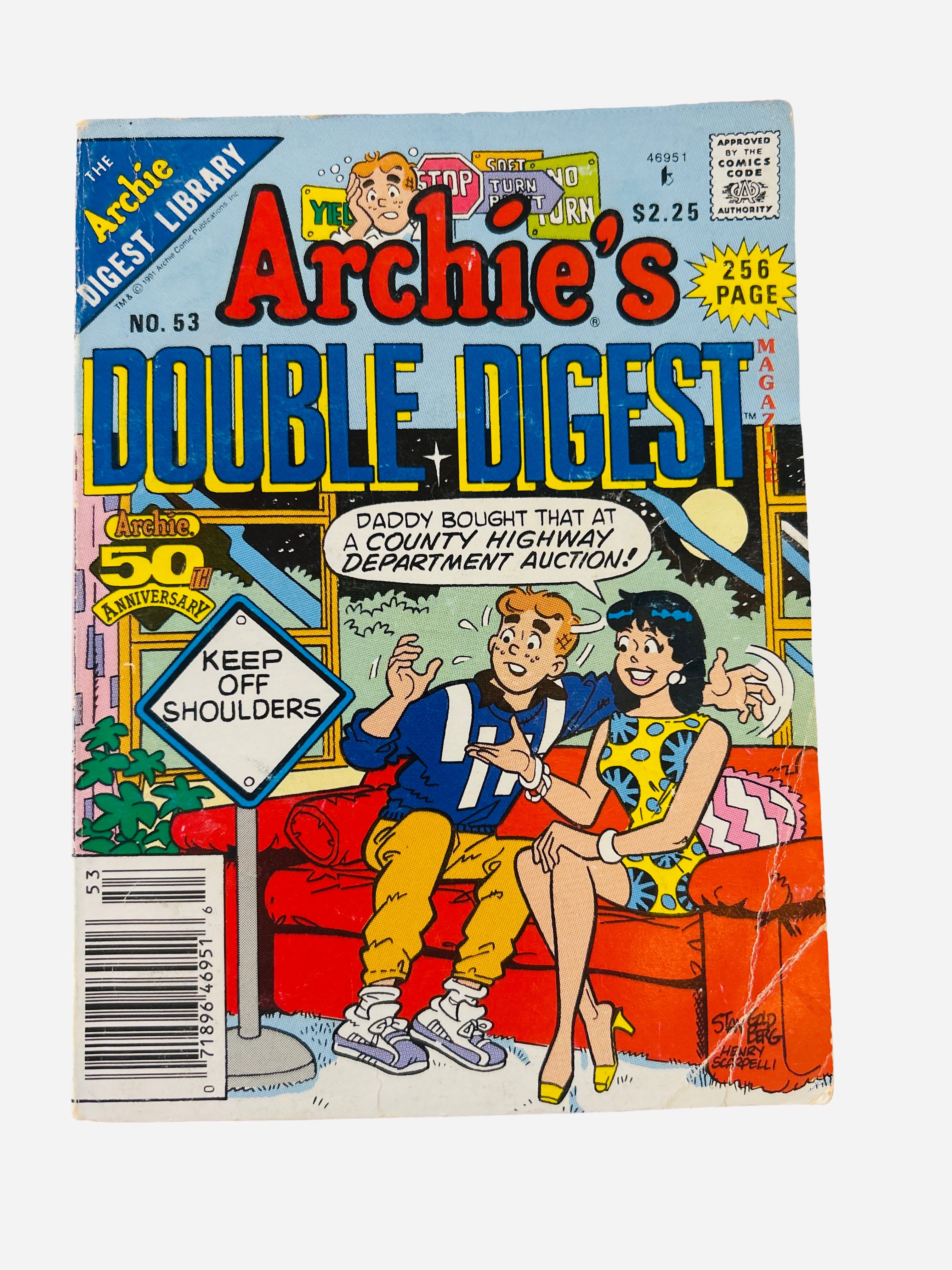 Archie's Double Digest Magazine #53 cover