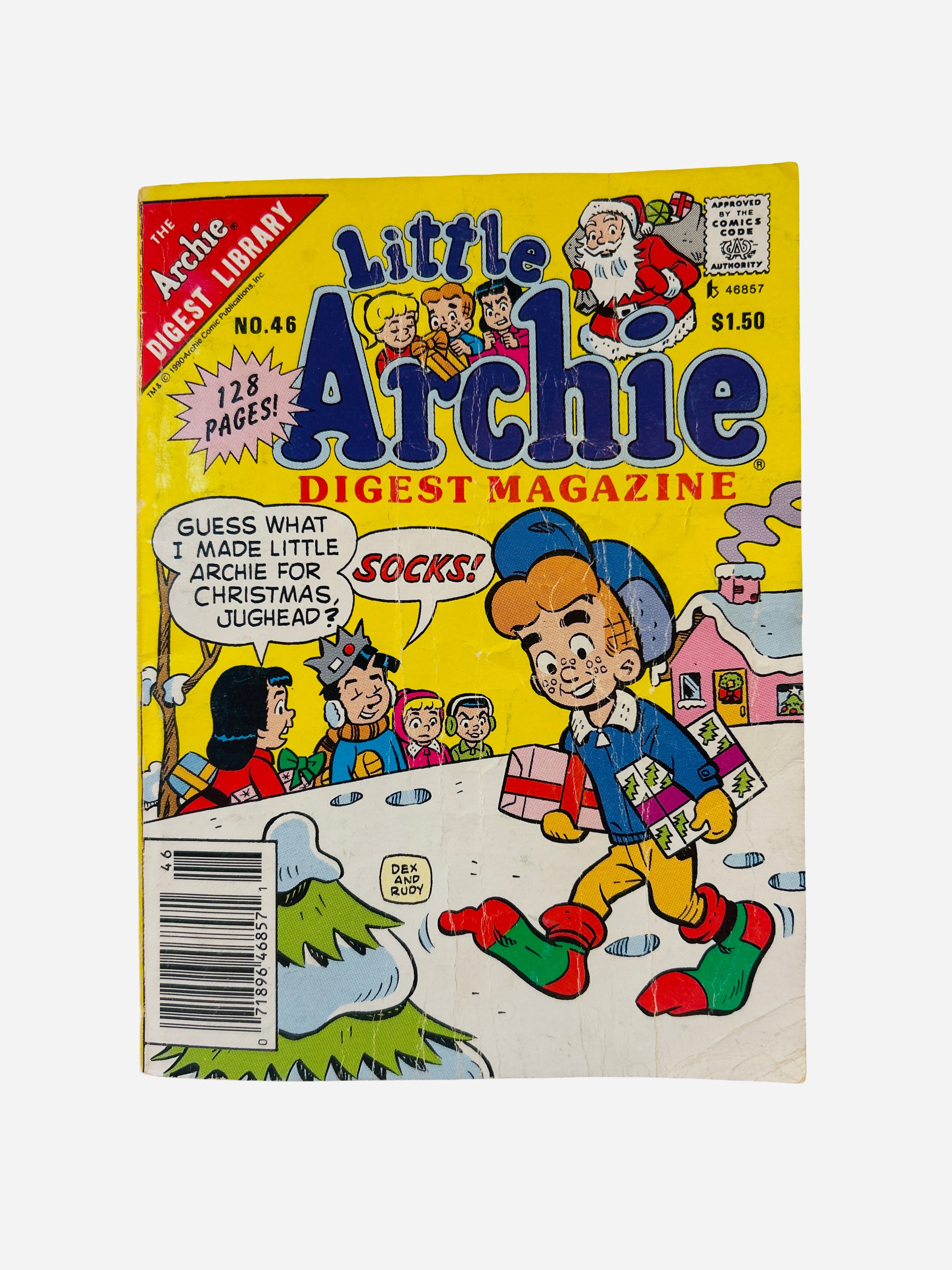 Little Archie Digest Magazine #46 Christmas issue cover