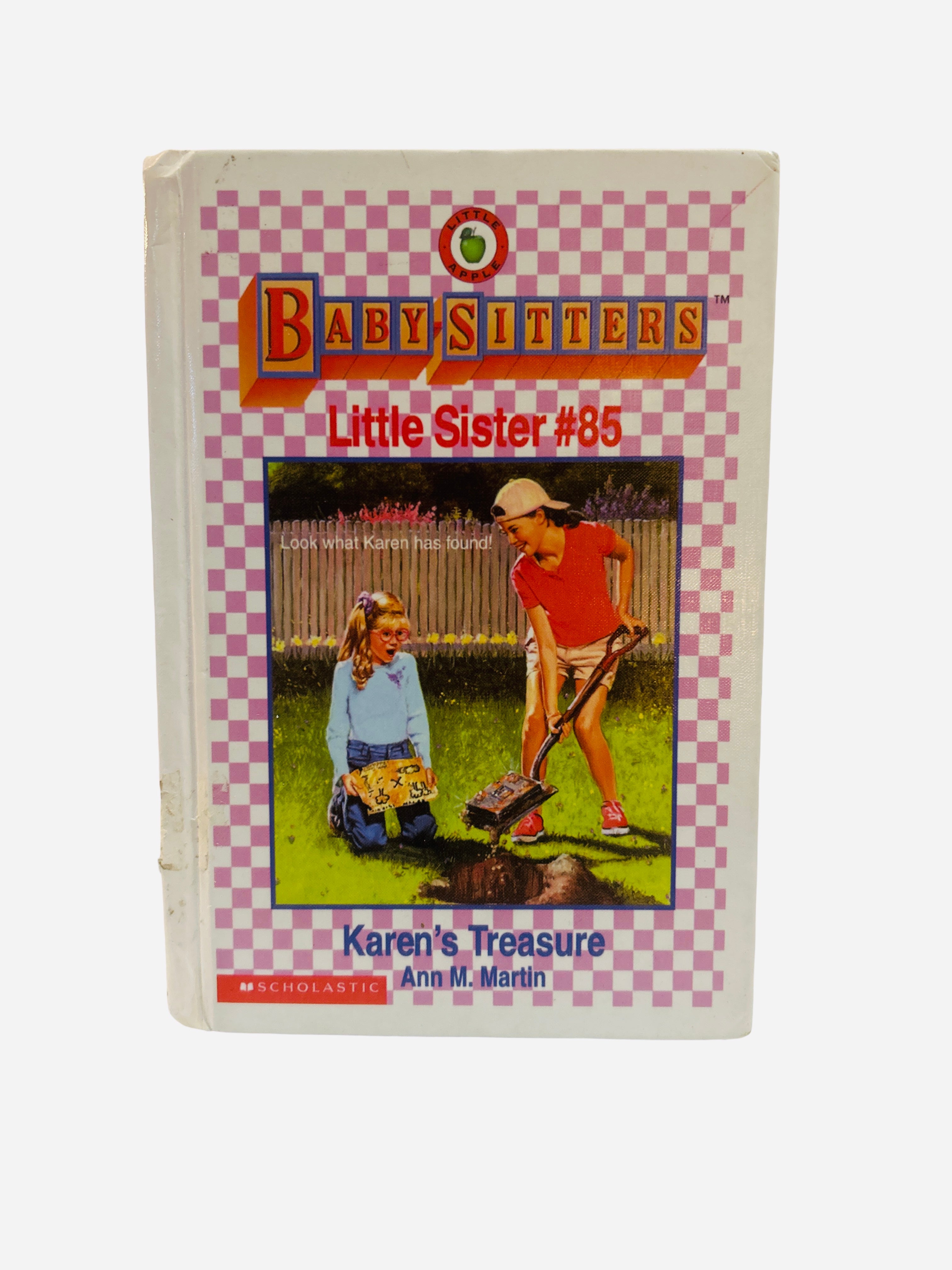 Karen's Treasure Baby-Sitters Little Sister #85 ex-library hardcover