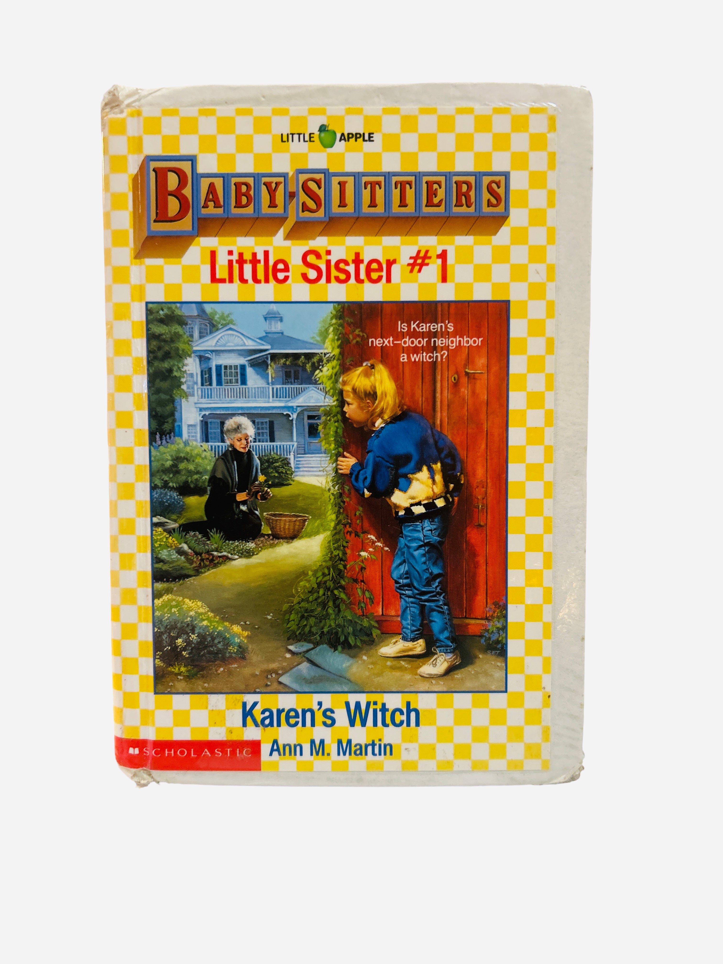 Karen's Witch Baby-Sitters Little Sister #1 ex-library hardcover - front