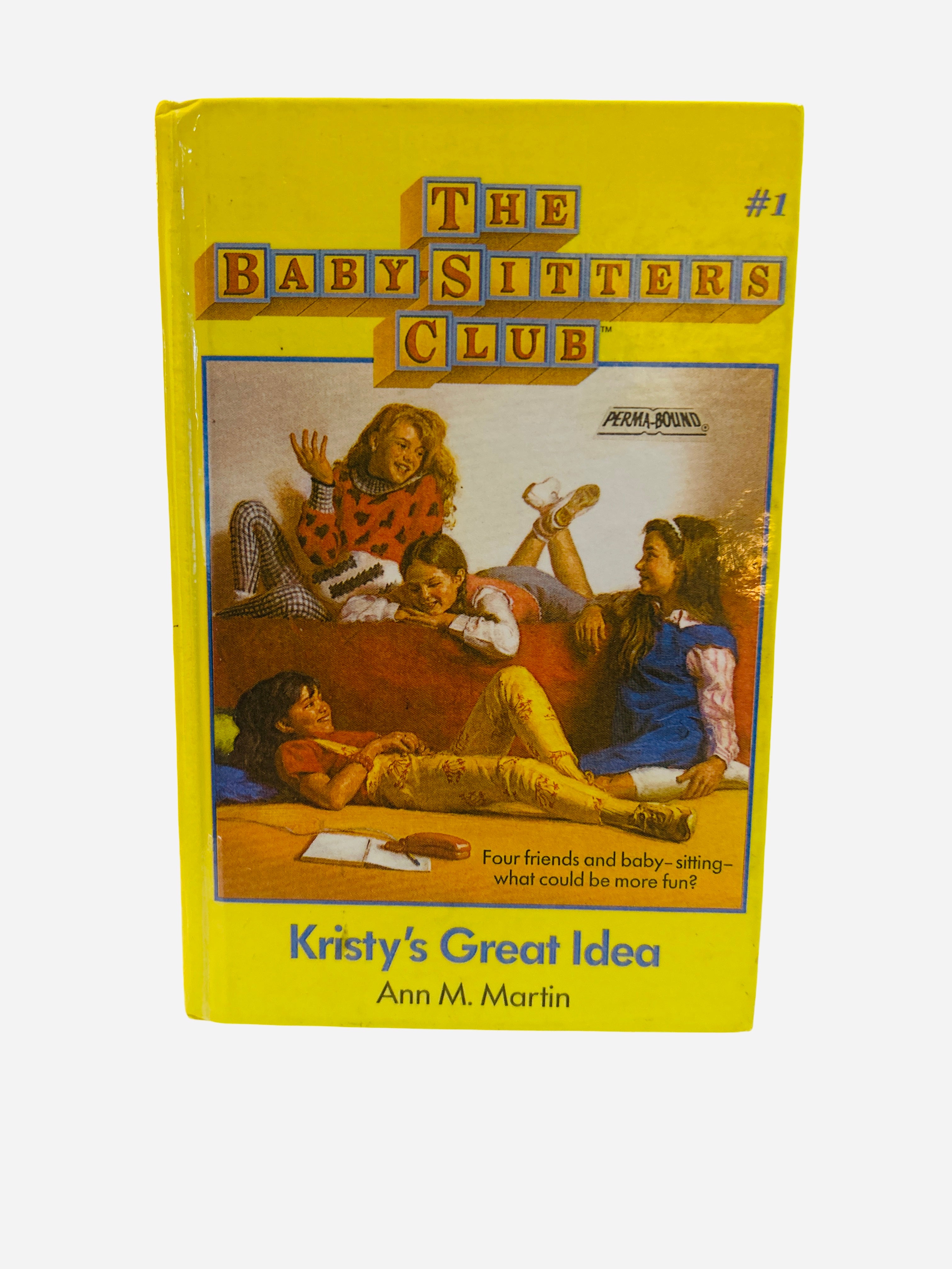Kristy's Great Idea Baby-Sitters Club #1 ex-library Perma-Bound hardcover