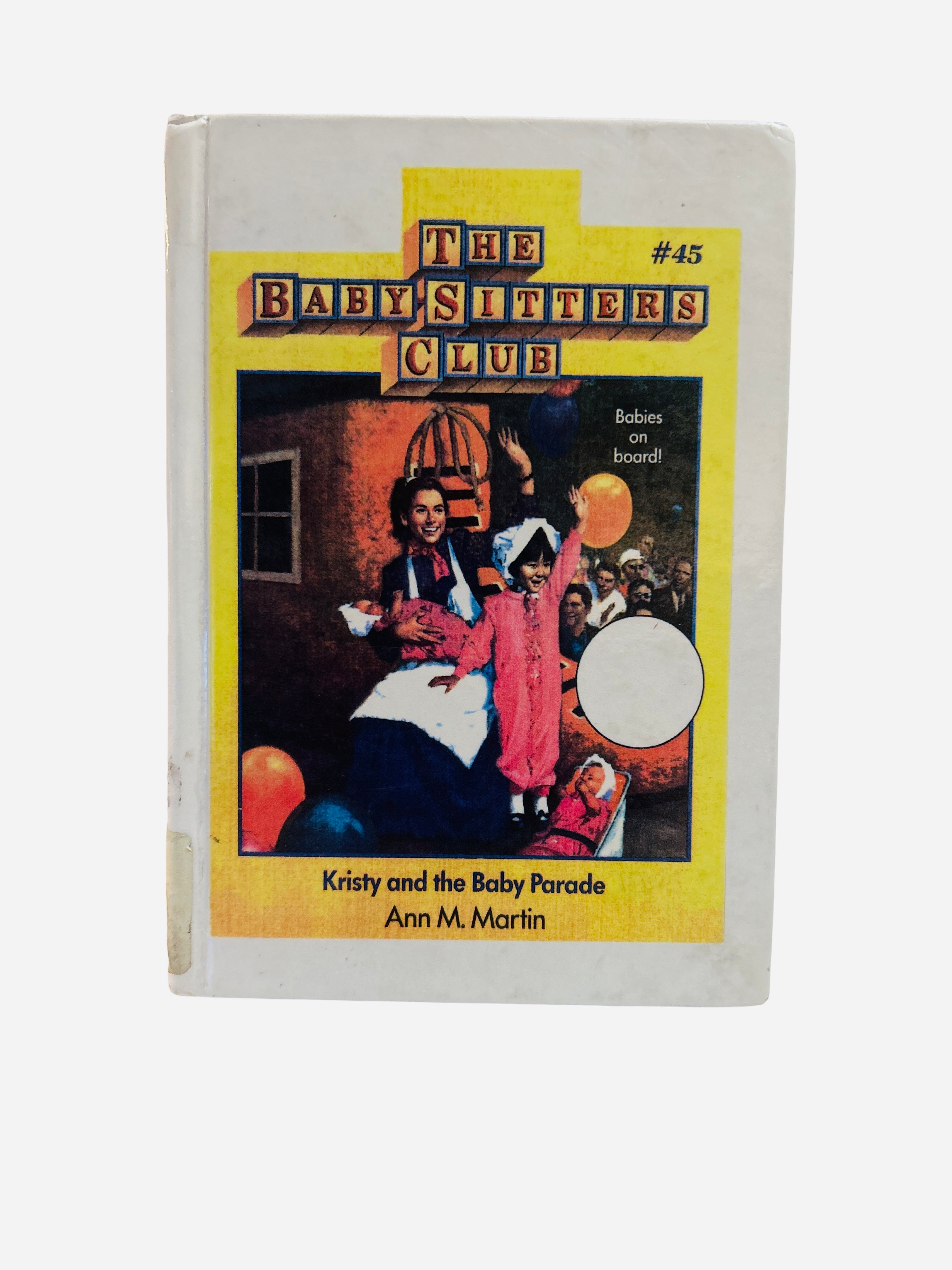 Kristy and the Baby Parade Baby-Sitters Club #45 ex-library hardcover
