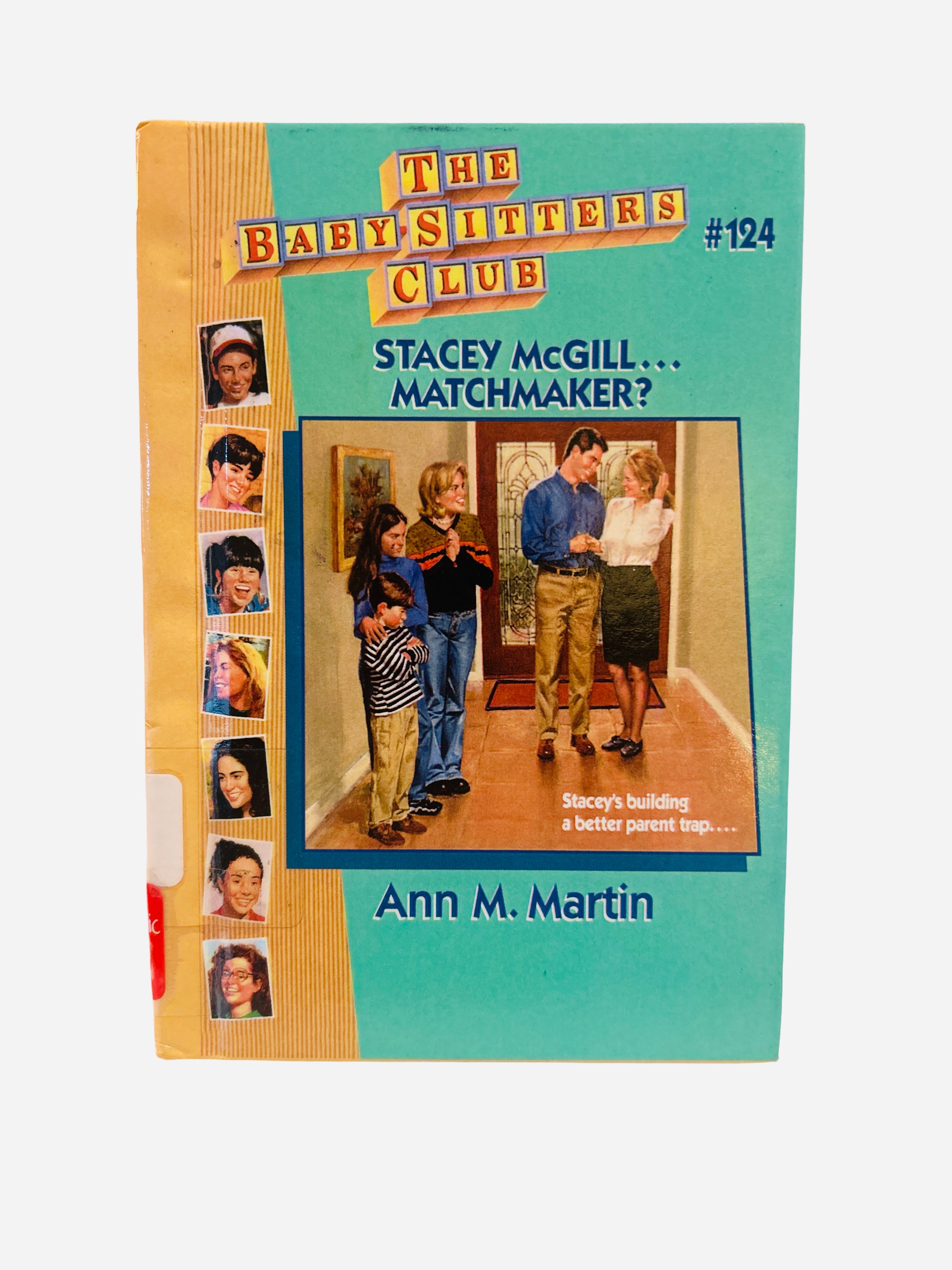 Stacey McGill... Matchmaker? Baby-Sitters Club #124 ex-library hardcover