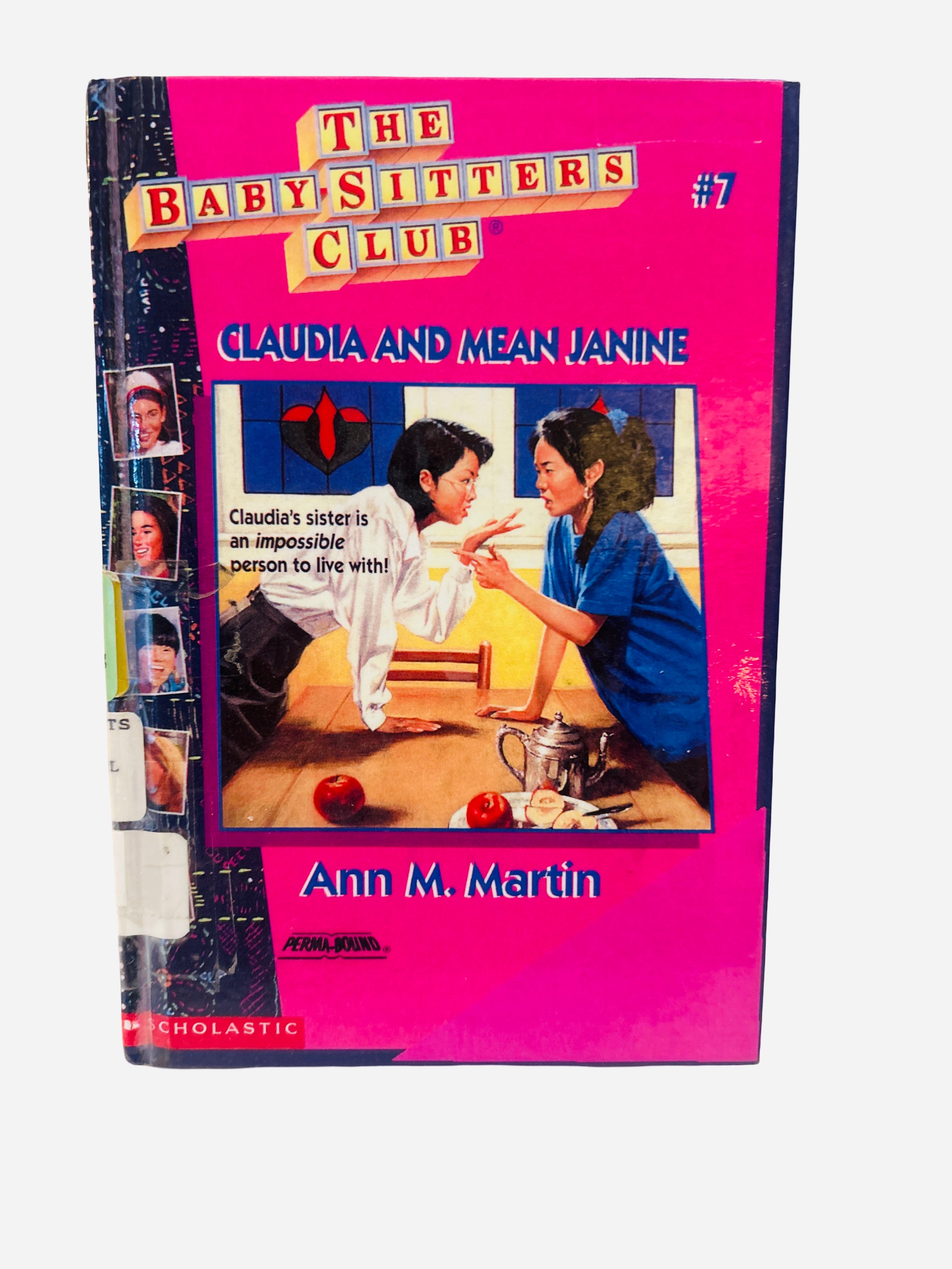 Claudia and Mean Janine Baby-Sitters Club #7 ex-library hardcover